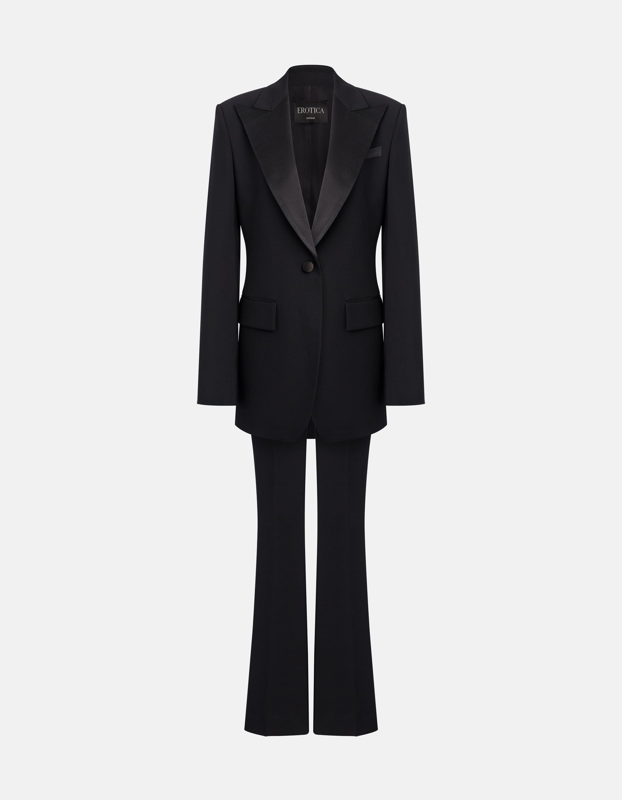 Suit in bi-stretch canvas