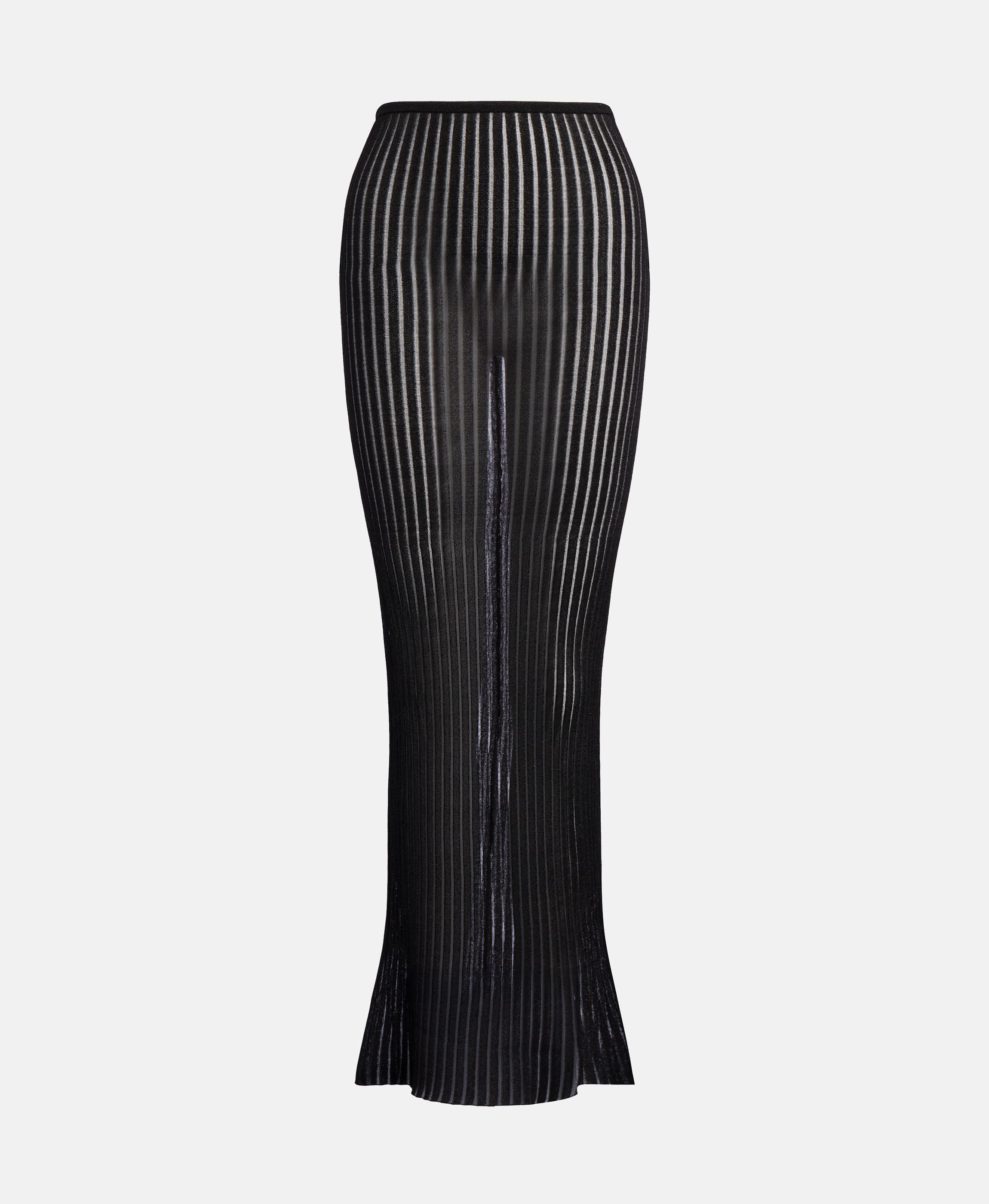 Slim skirt in lurex knit