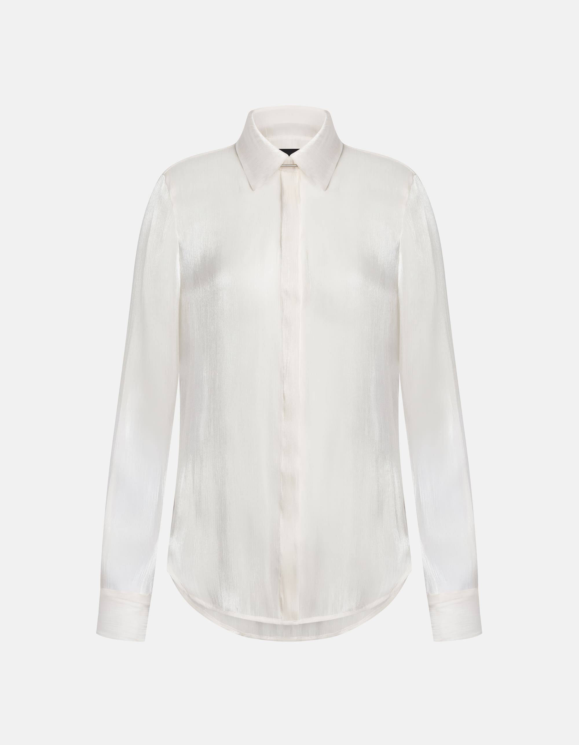 Camicia in chiffon di seta