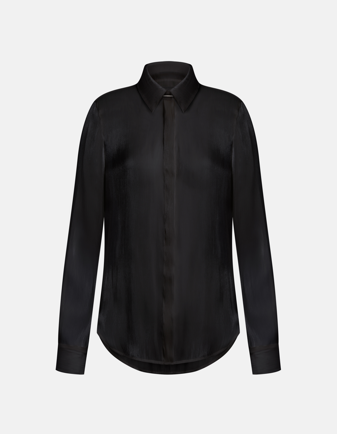 Camicia in chiffon di seta