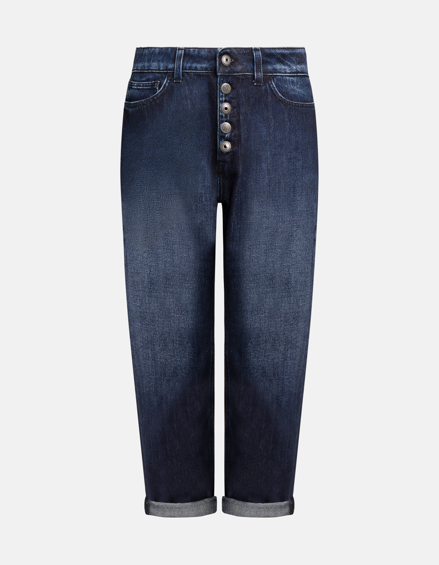 Koons loose-fit jeans in cotton and lyocell rigid denim