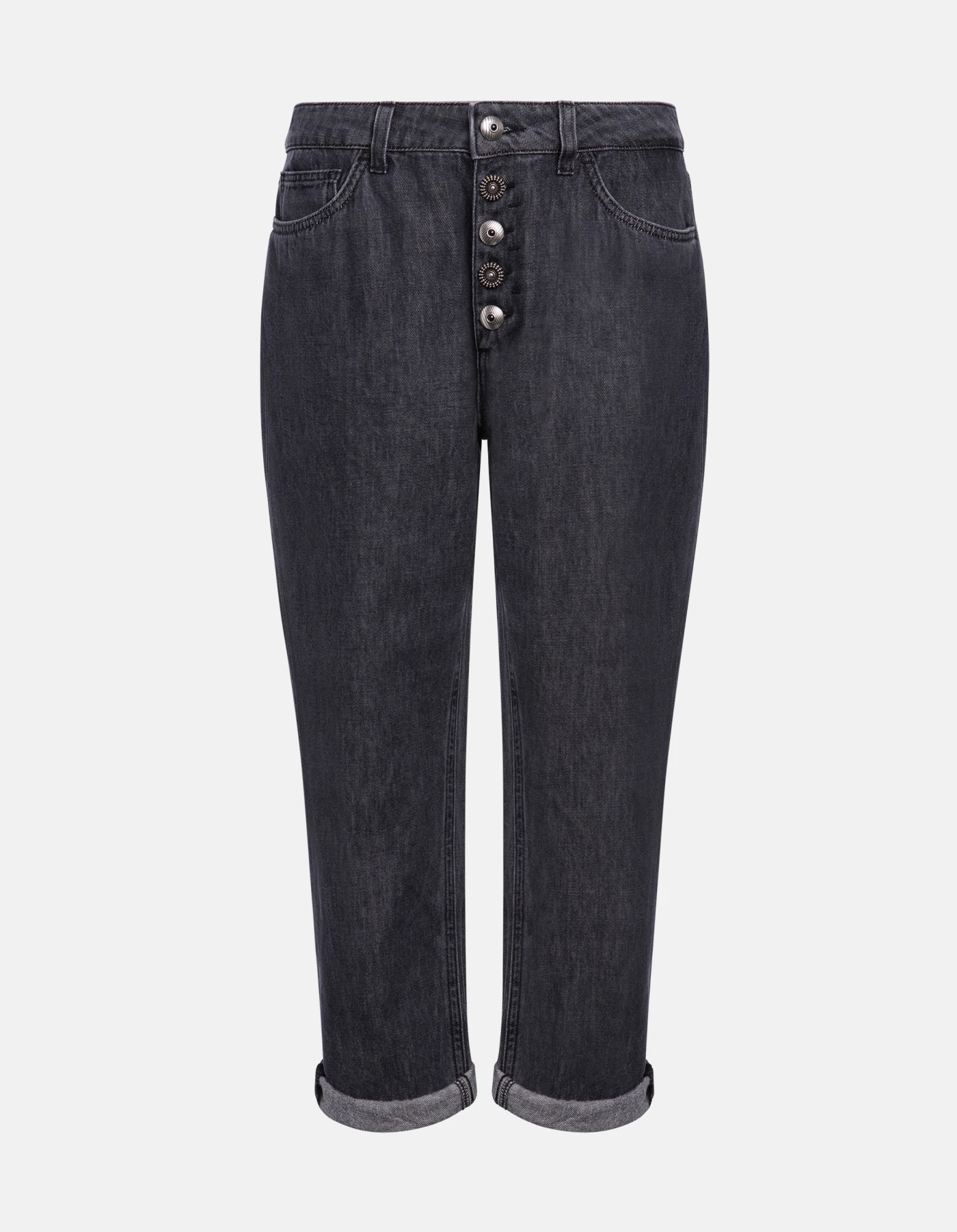 Koons loose-fit jeans in cotton and lyocell rigid denim