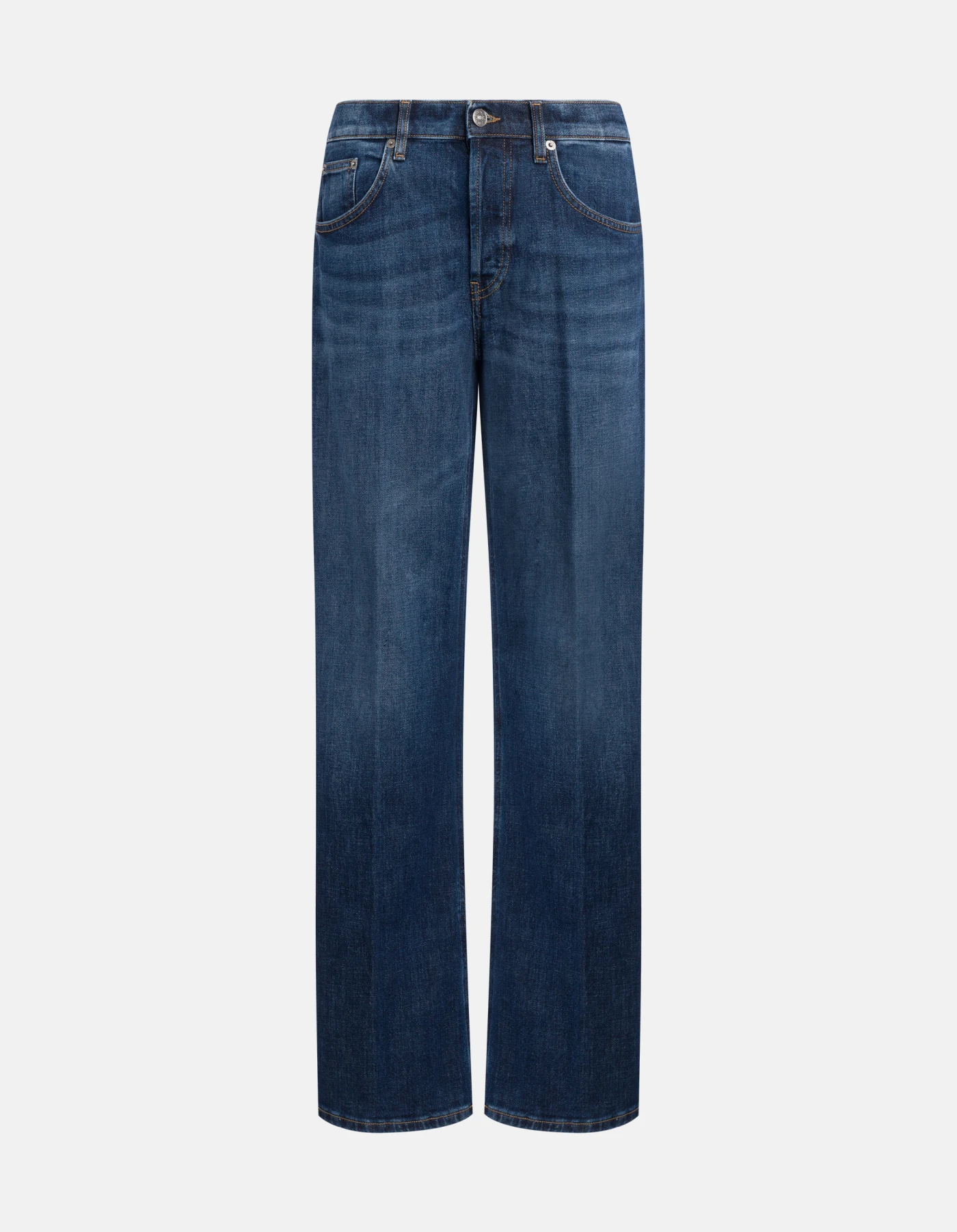 Jacklyn wide-leg jeans in stretch denim