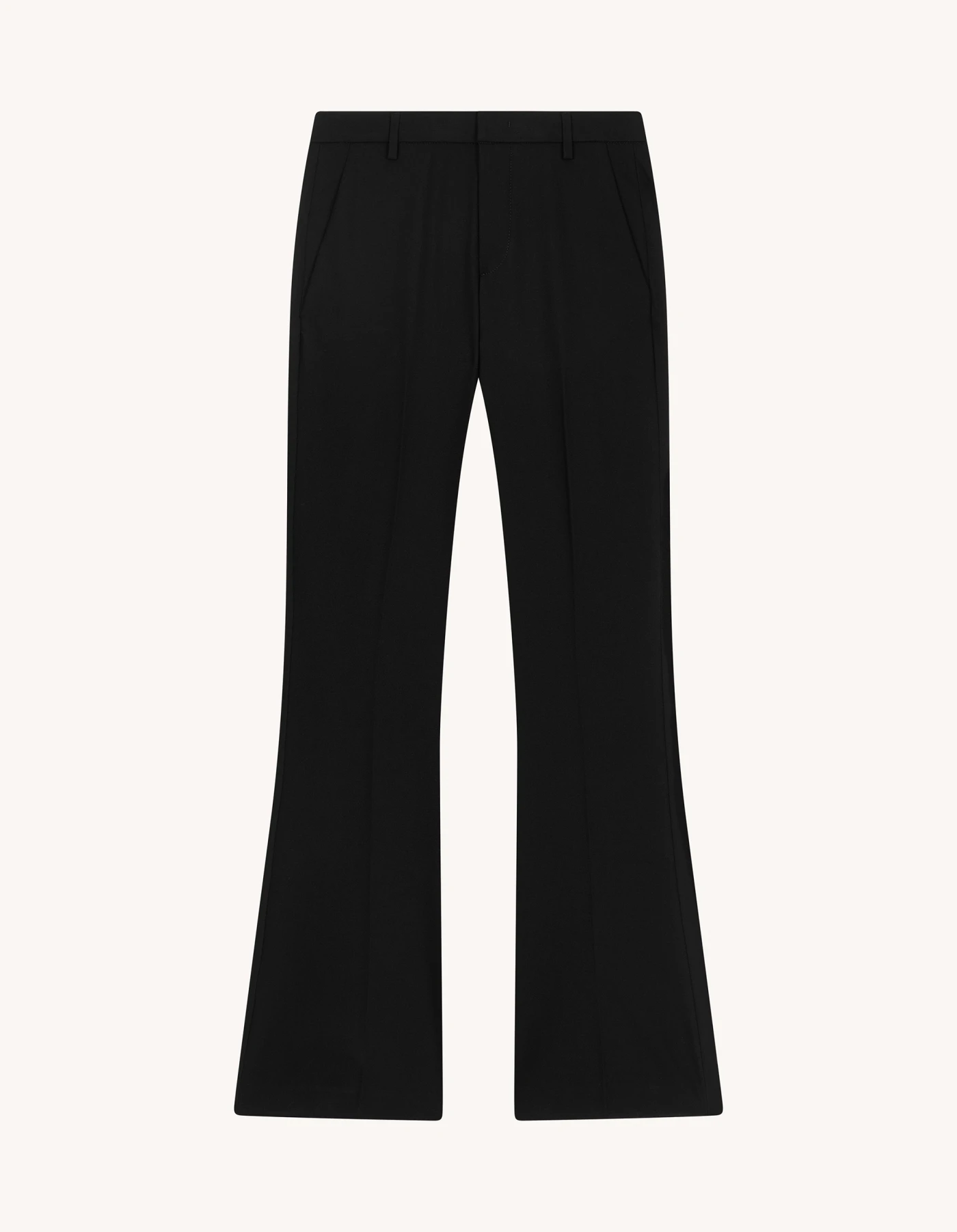 パンツ DONDUP Women Straight Pants DP066 RSE036D PTD DD BLACK Lexi bootcut trousers in twill for women, black | Dondup