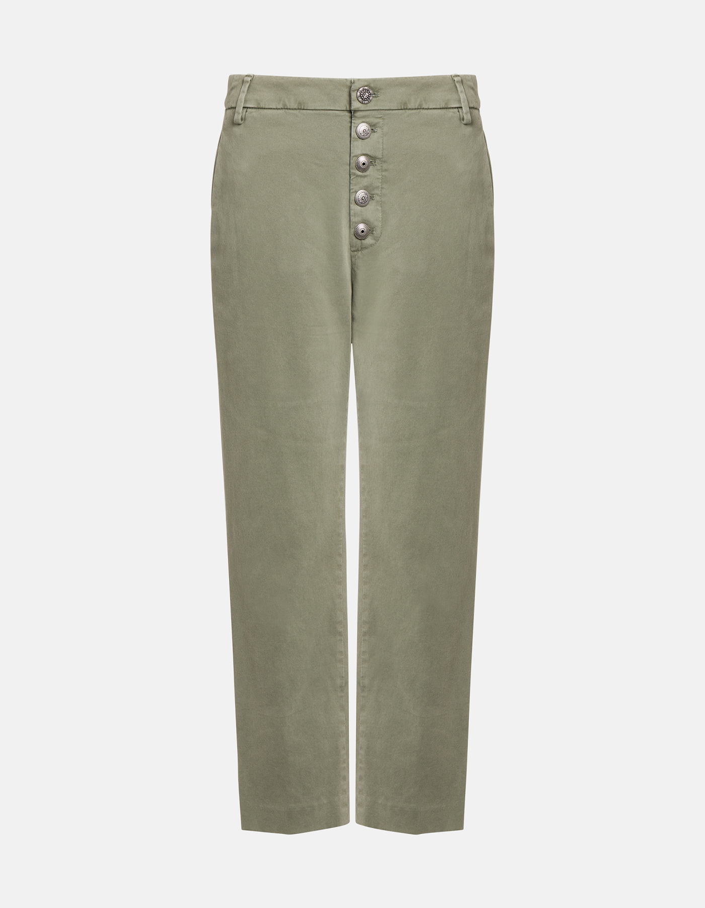 Nima loose-fit trousers in warm hand gabardine