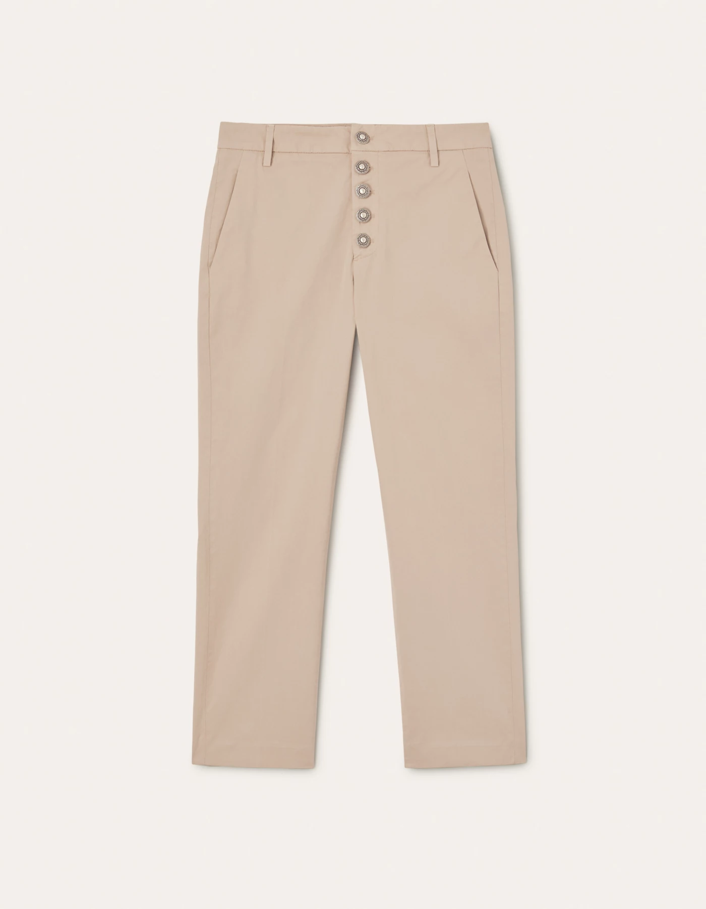 Nima loose-fit cotton trousers