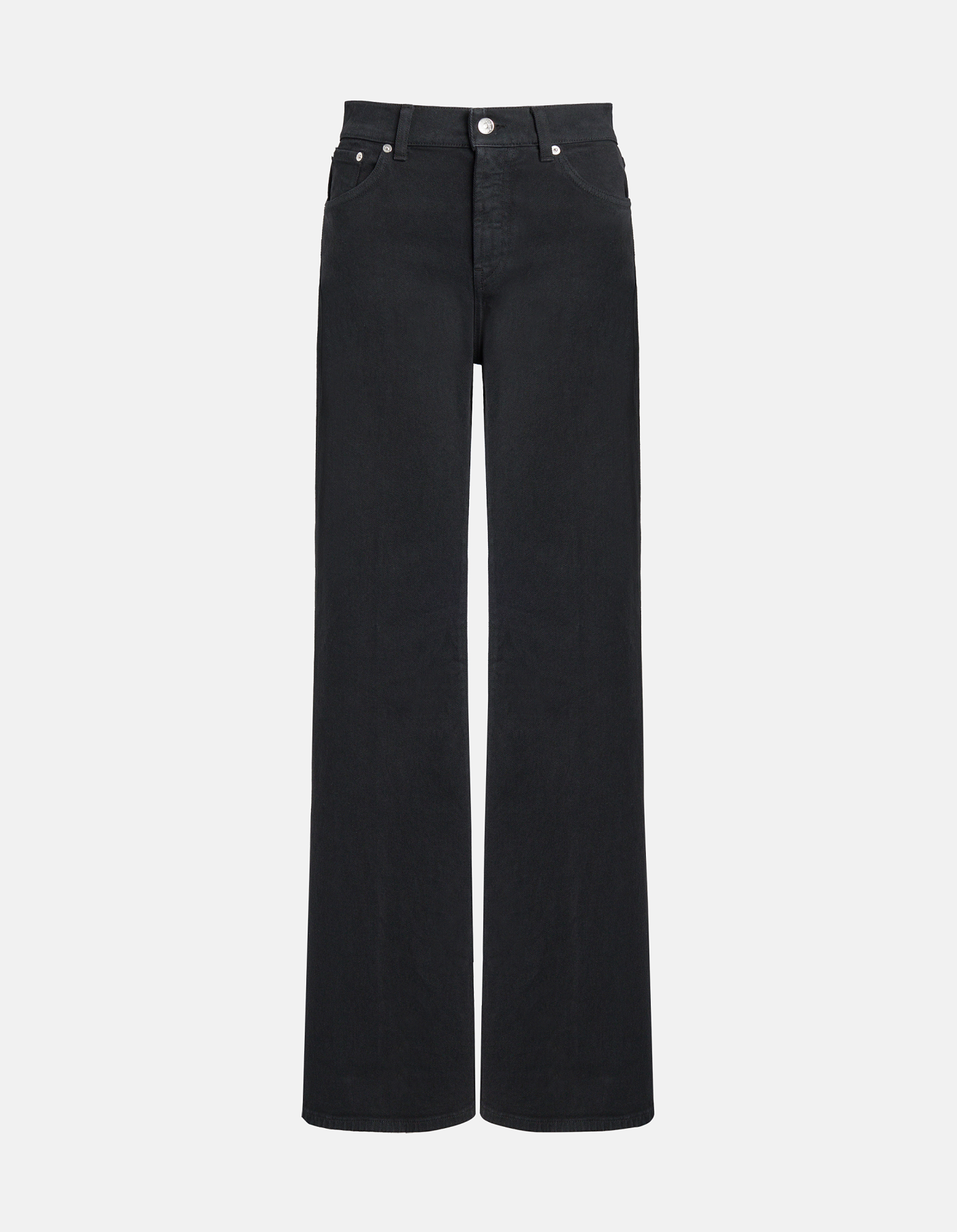 Amber wide-leg jeans in stretch bull denim