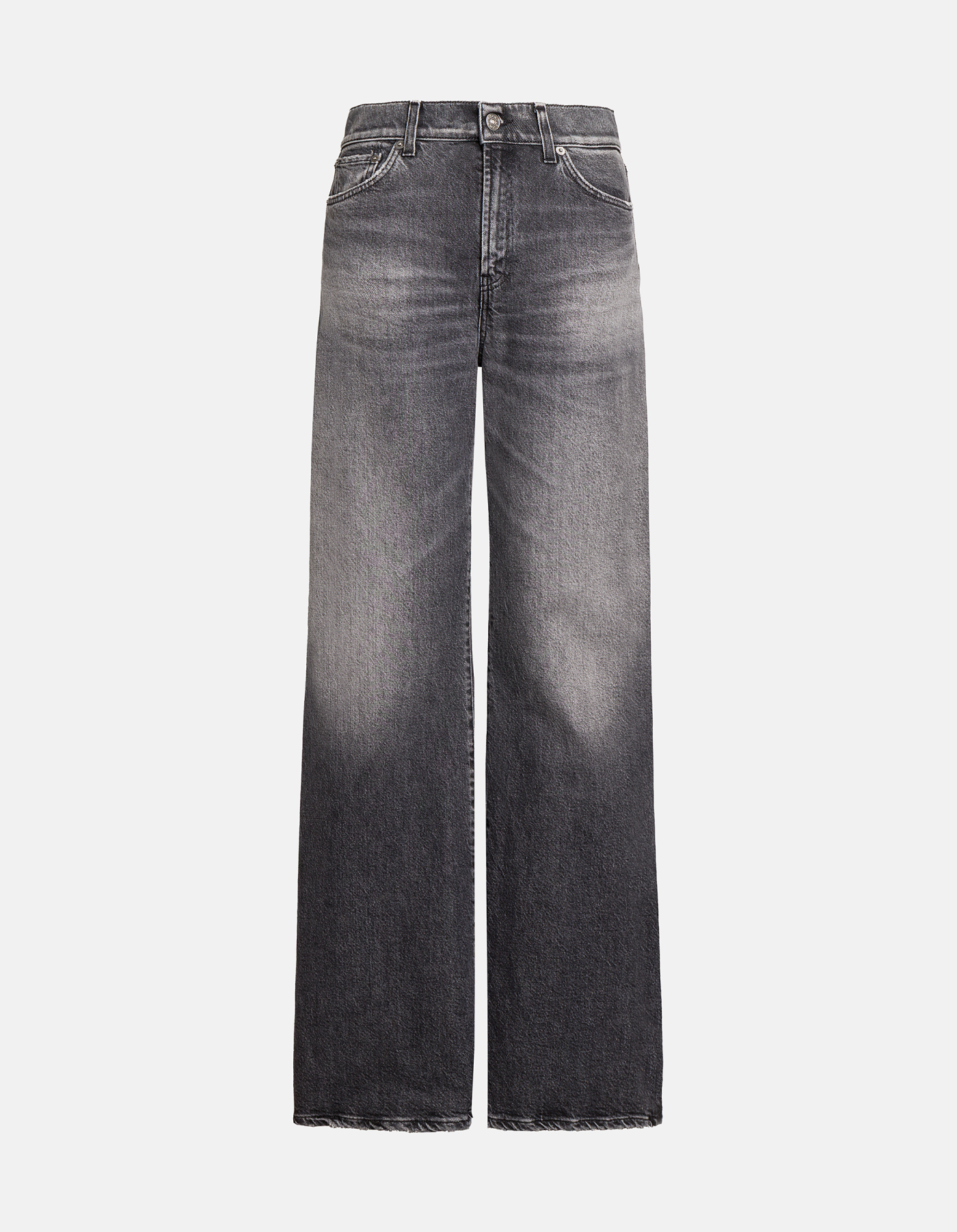 Amber wide-leg jeans in cotton and lyocell stretch denim