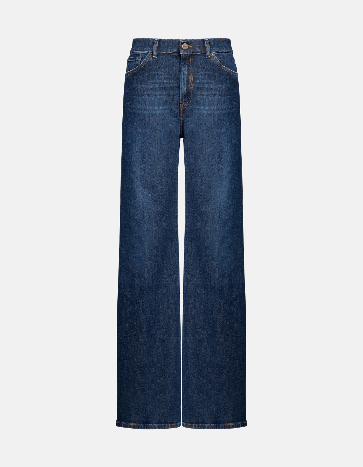 Amber wide-leg jeans in responsible stretch denim