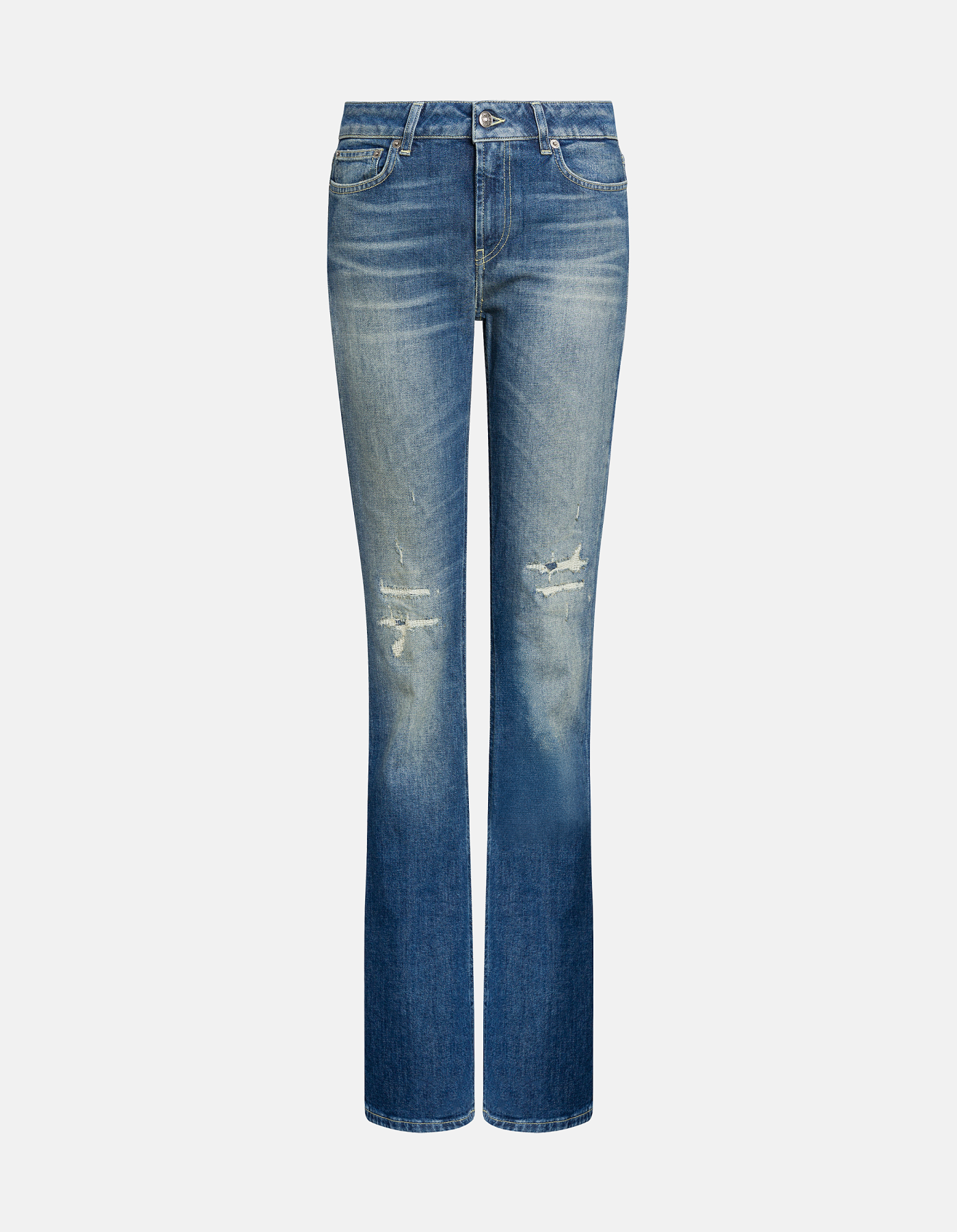 Newlola skinny bootcut jeans in stretch responsible denim