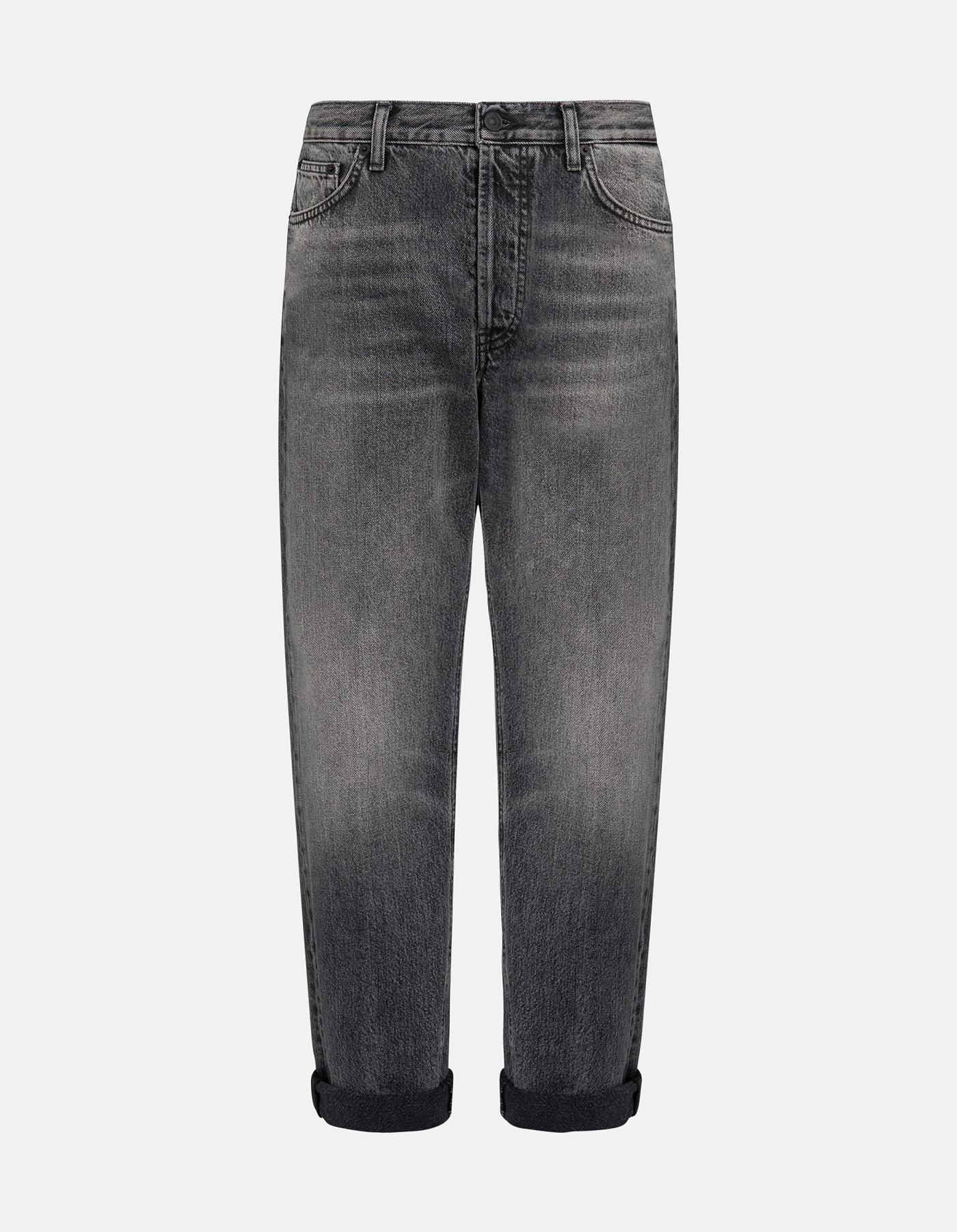 Icon regular-fit jeans in responsible rigid denim