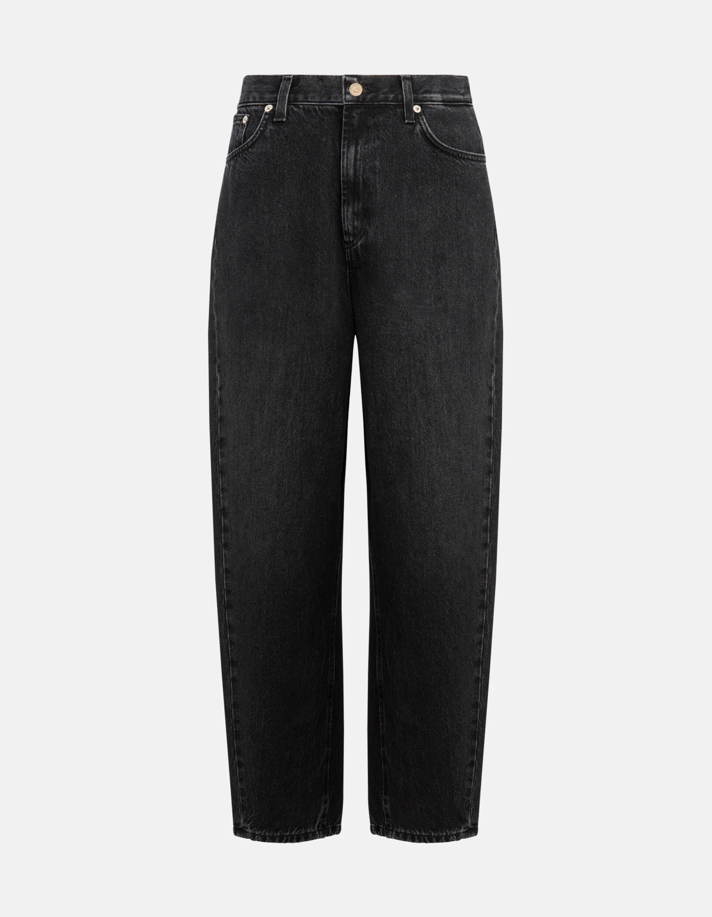 Bessie loose-fit jeans in sustainable rigid denim