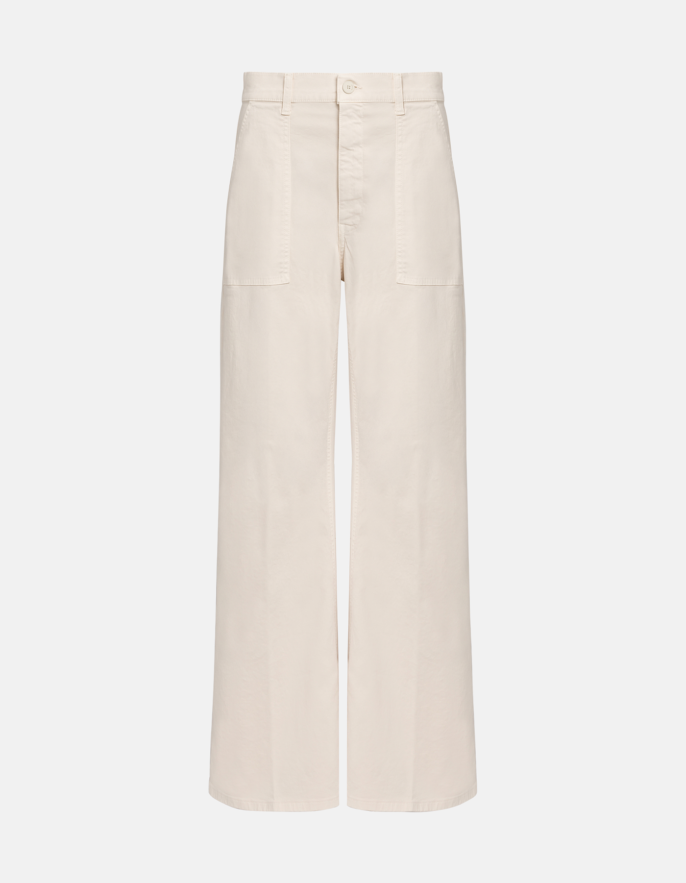 Pantaloni Amely wide leg in gabardina mano calda