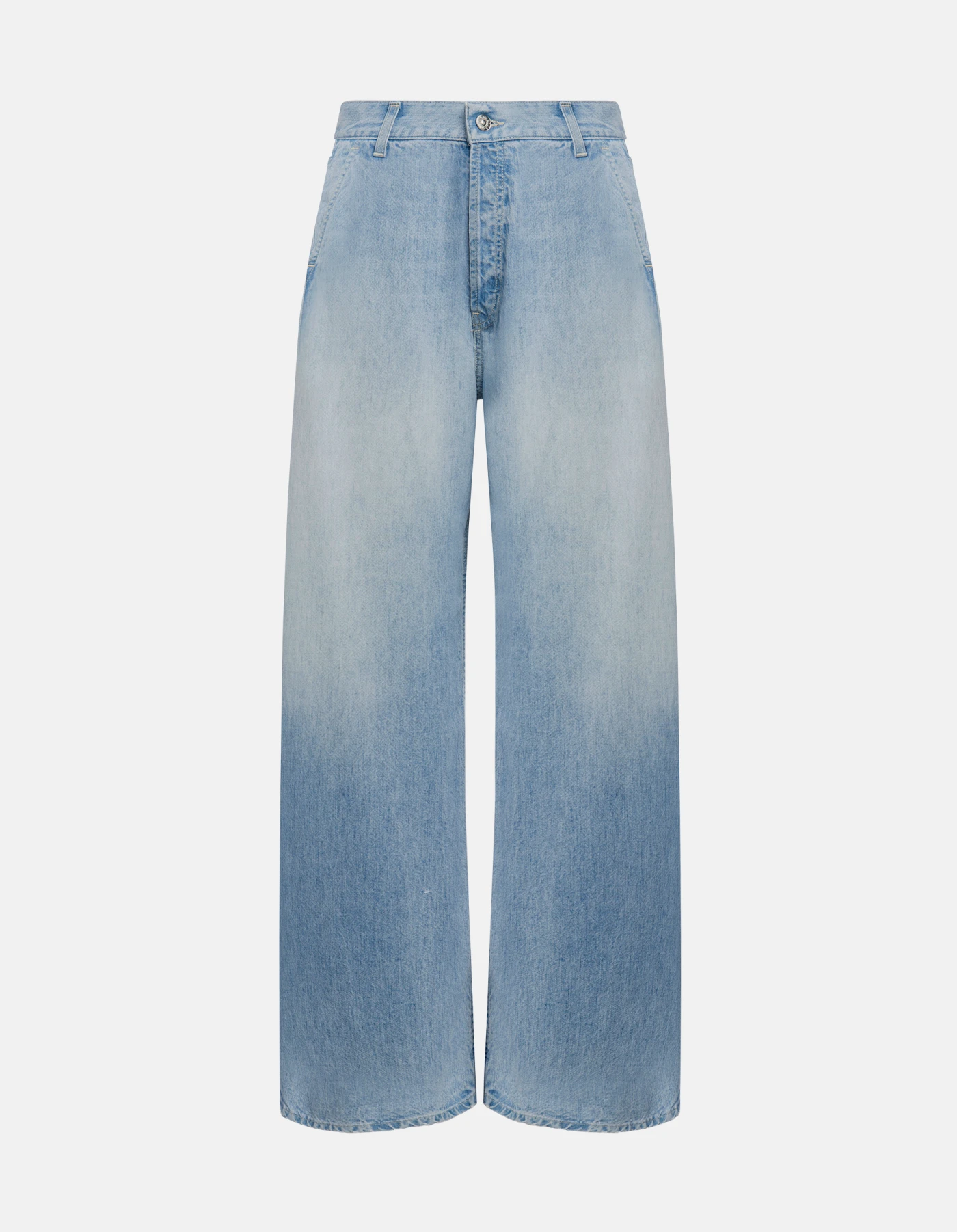 Alek loose-fit jeans in rigid lyocell denim