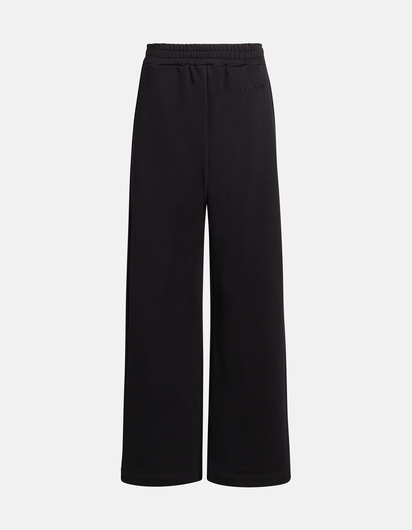 Hose mit weitem Bein aus Baumwolljersey
