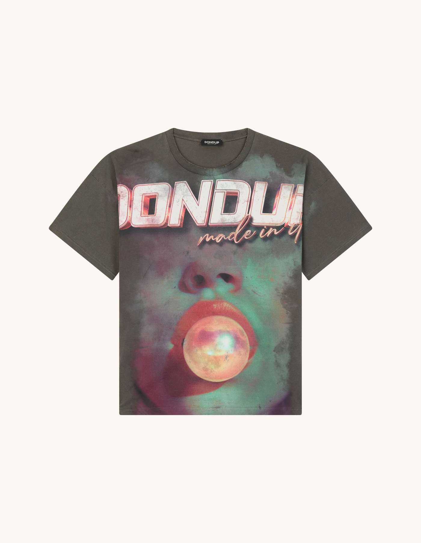 Tシャツ・カットソー DONDUP Woman T-Shirt Grey DS034JF0350DIV4 920 Tシャツ・カットソー DONDUP Woman T-Shirt Grey