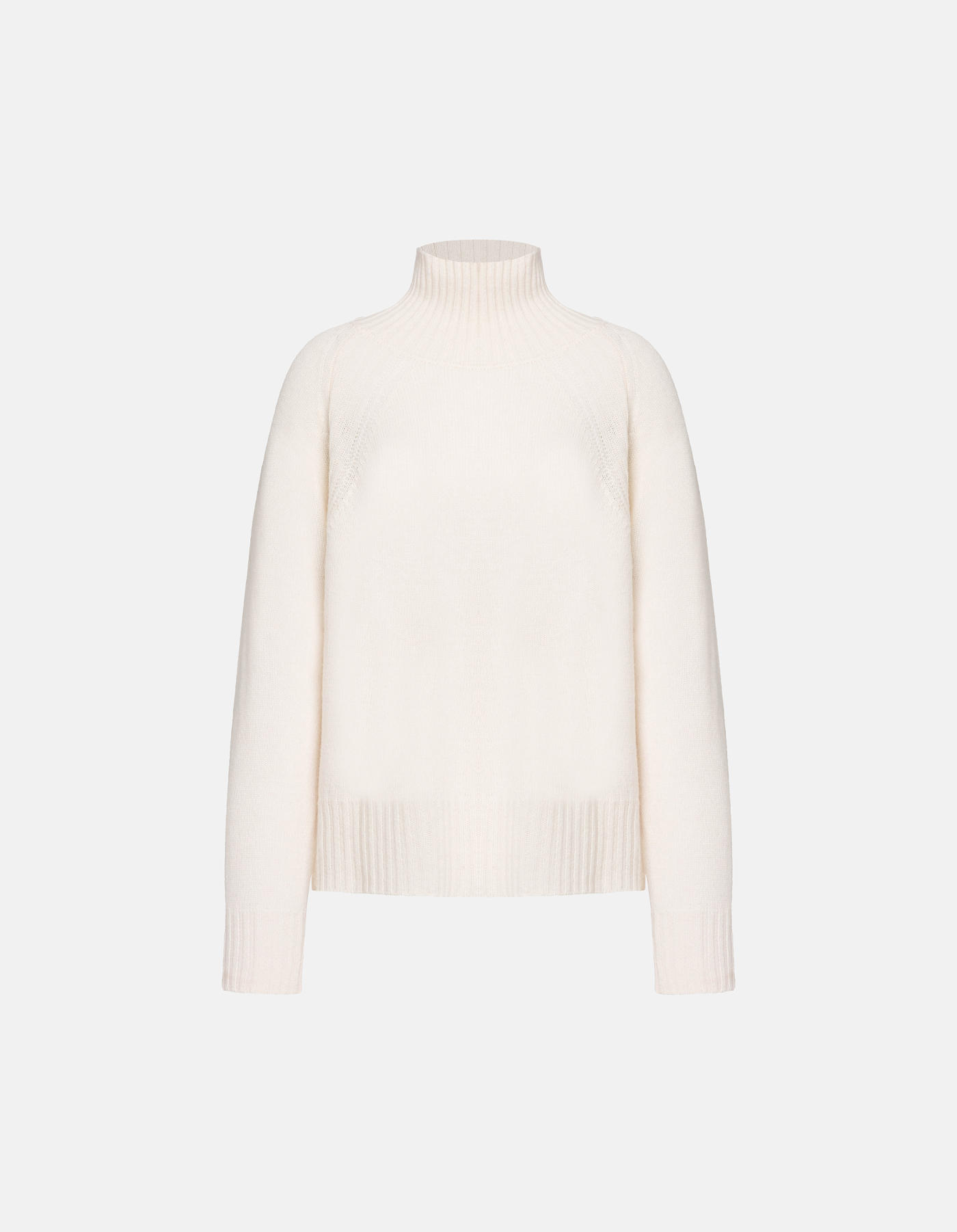 Maglia dolcevita regular in lana e cachemire