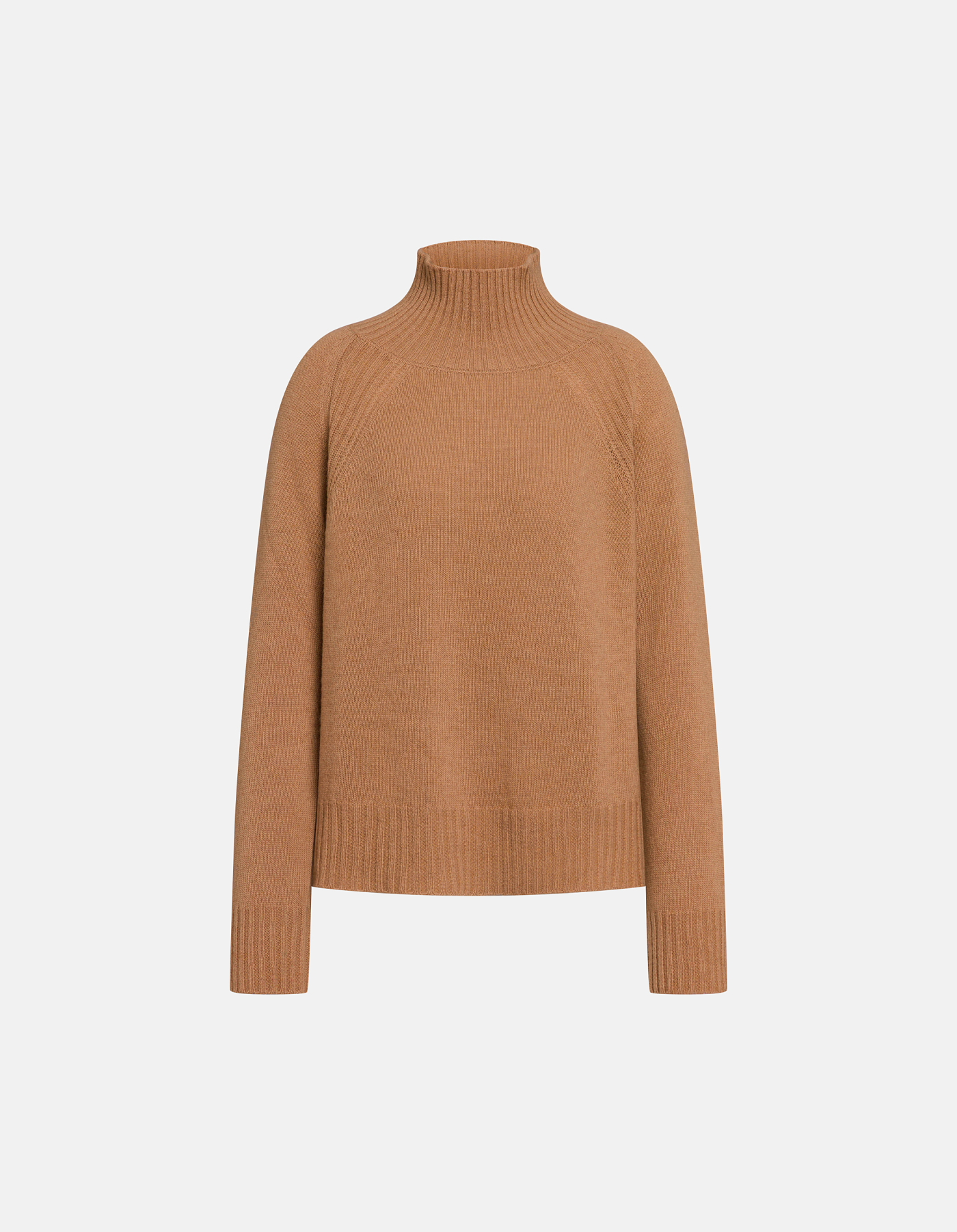 Maglia dolcevita regular in lana e cachemire