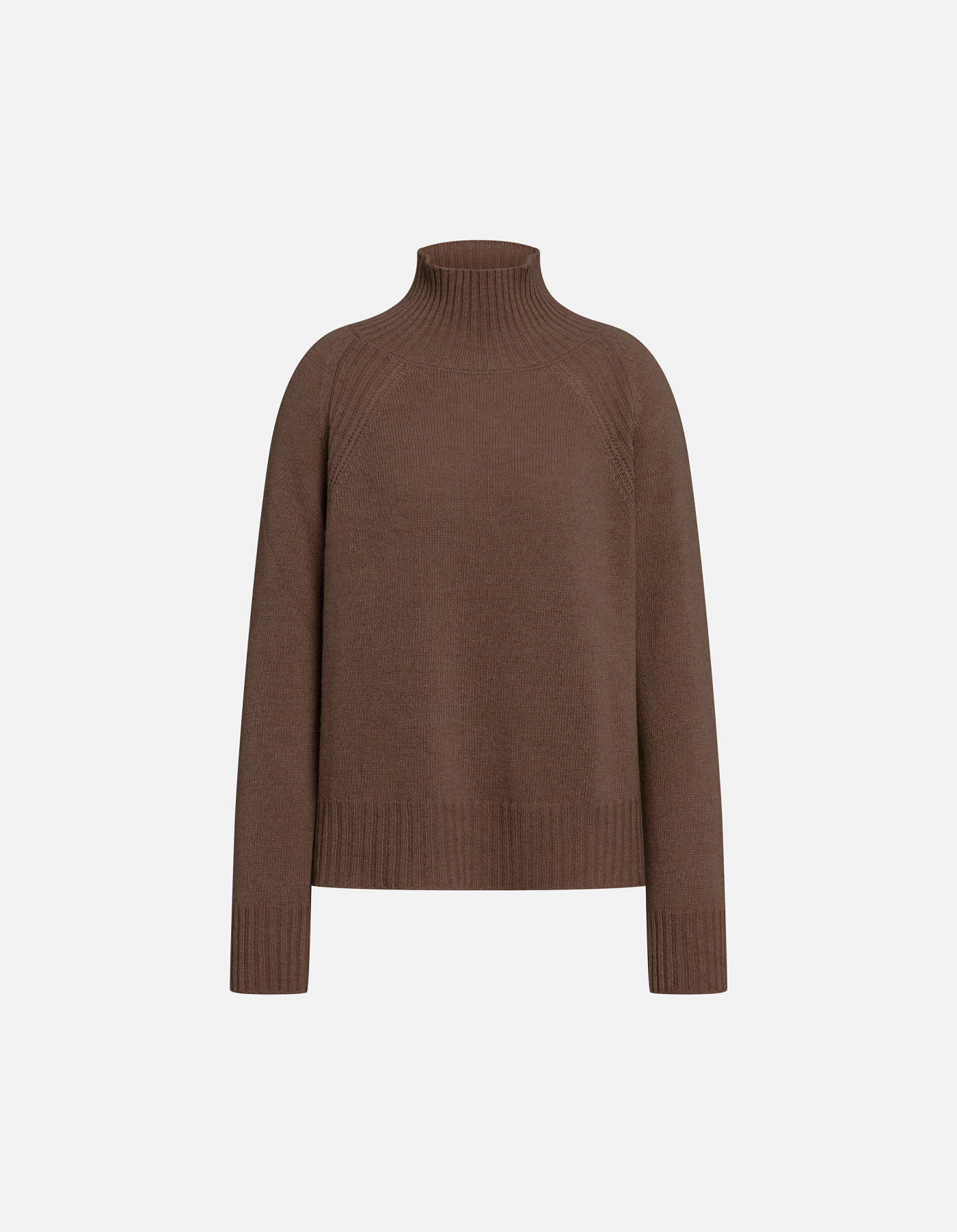 Maglia dolcevita regular in lana e cachemire