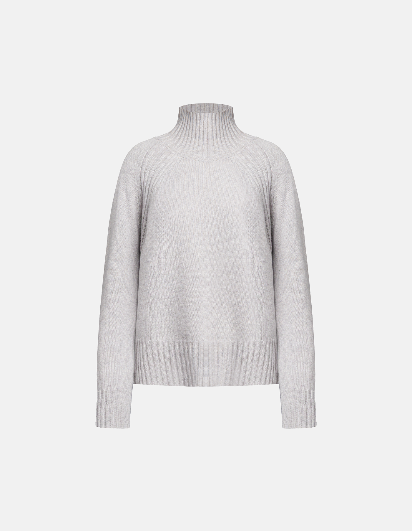Maglia dolcevita regular in lana e cachemire