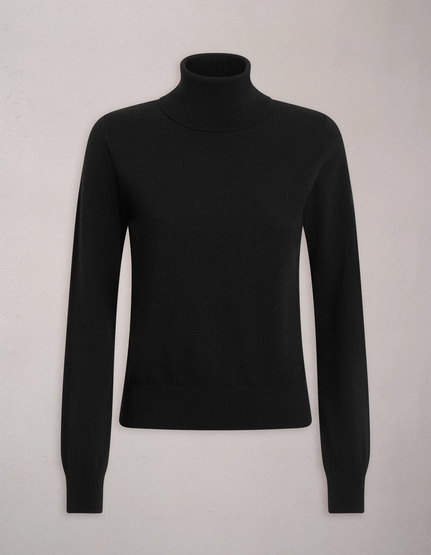 Maglia dolcevita slim in lana cashmere