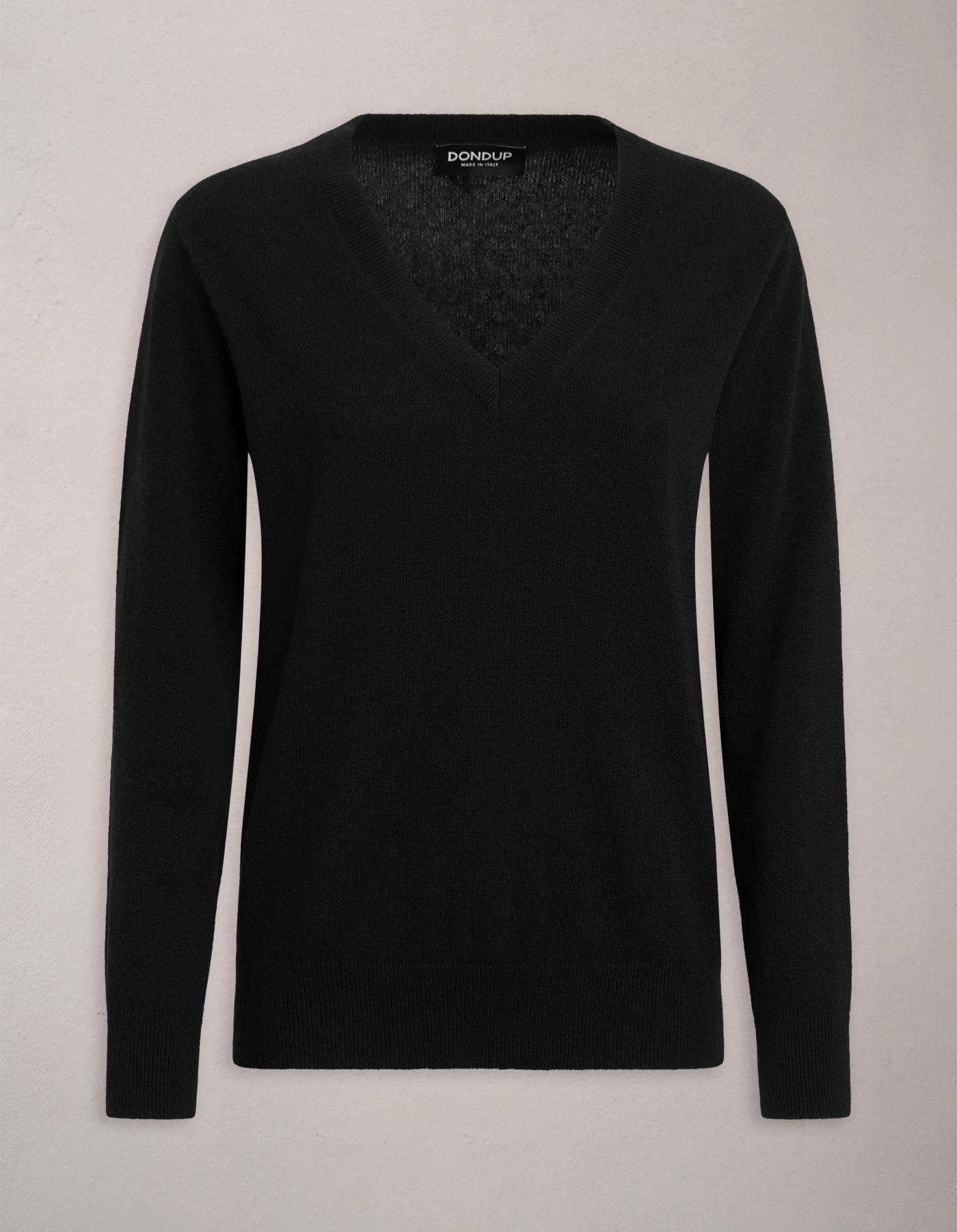 Maglia scollo V regular in lana cashmere