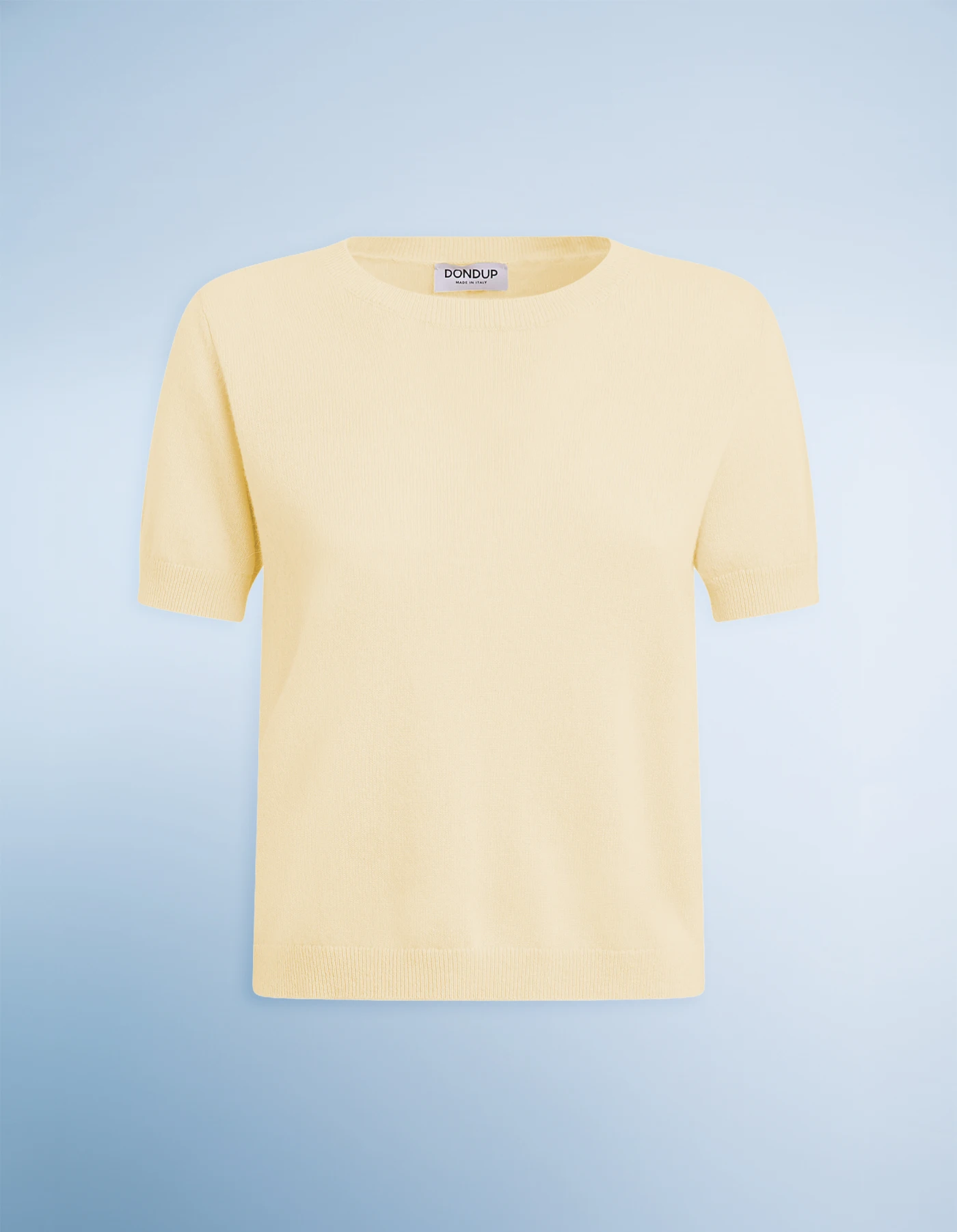 Maglia girocollo slim in lana cashmere