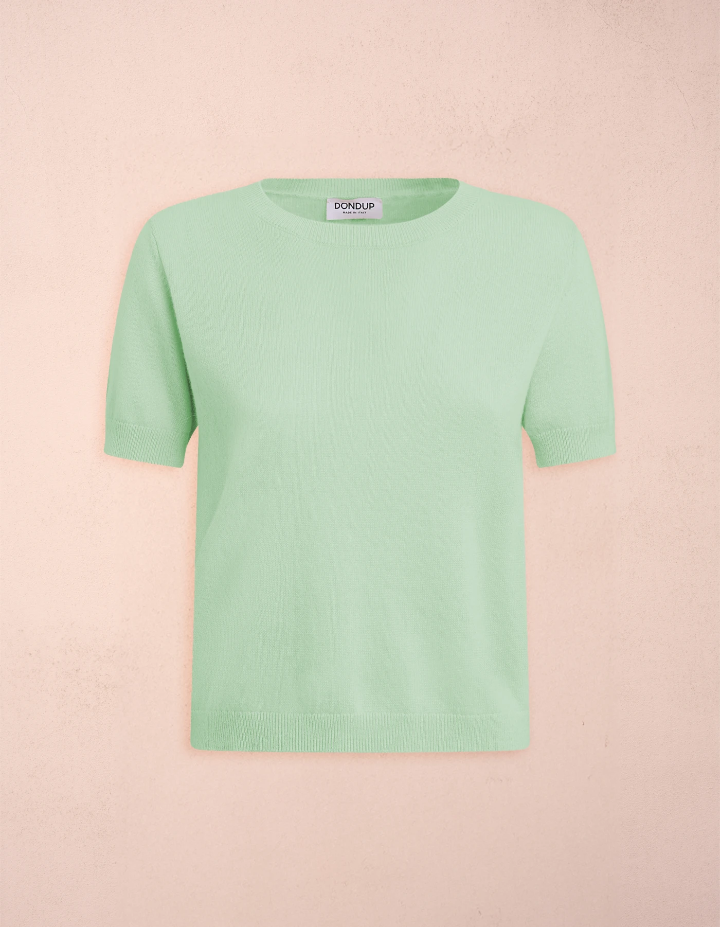 Maglia girocollo slim in lana cashmere