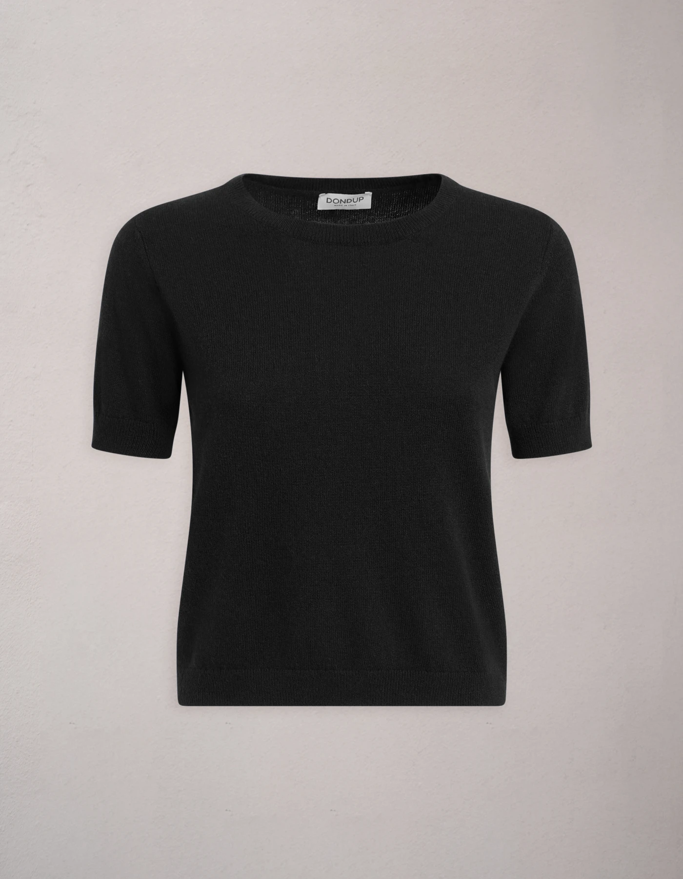 Maglia girocollo slim in lana cashmere
