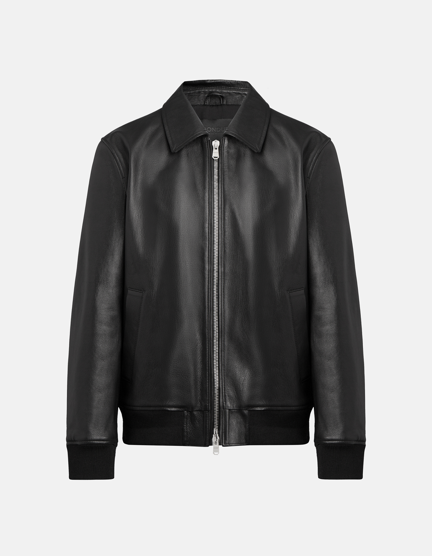 Regular-fit bomber jacket in nappa leather