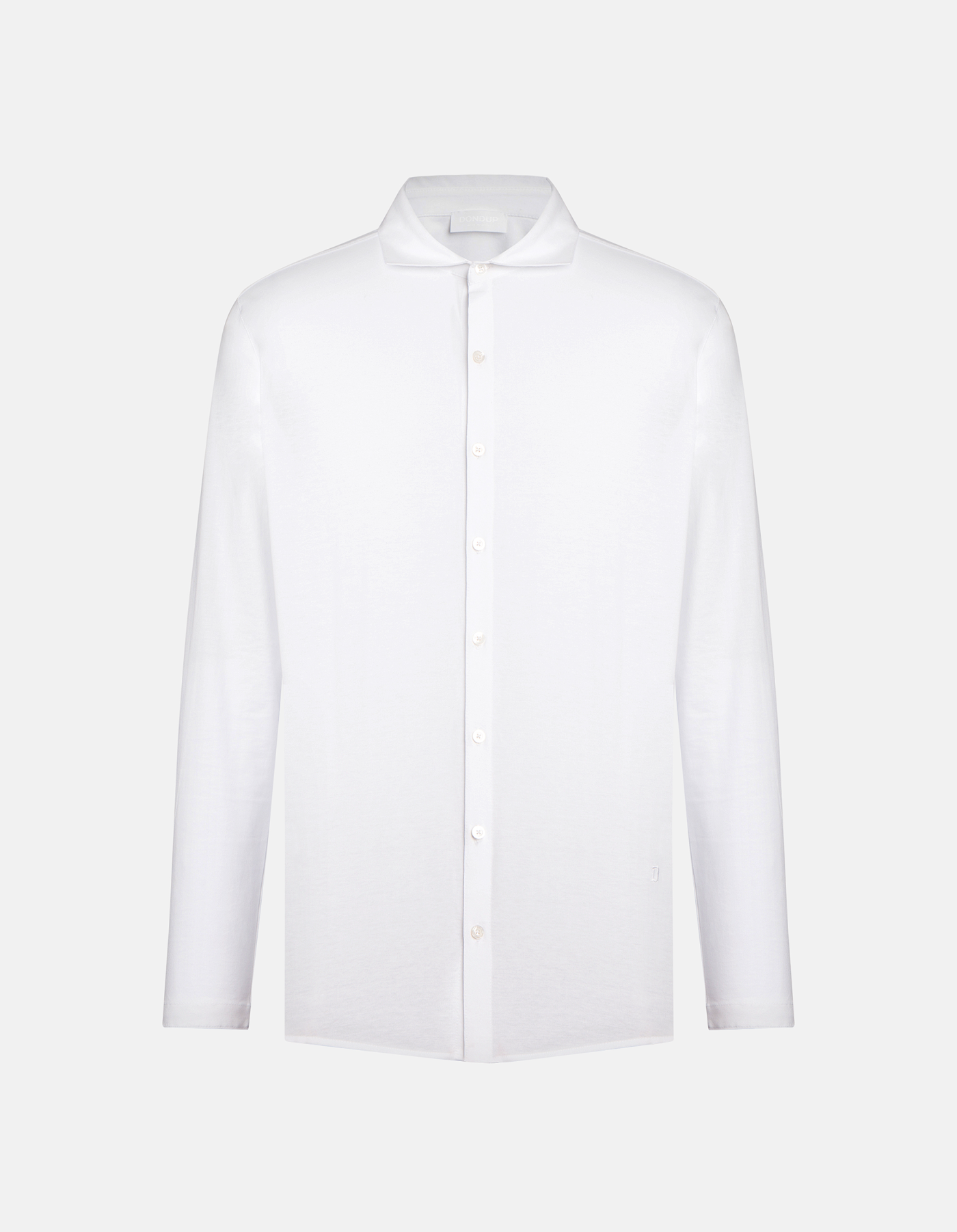 Regular-fit shirt in cotton jersey
