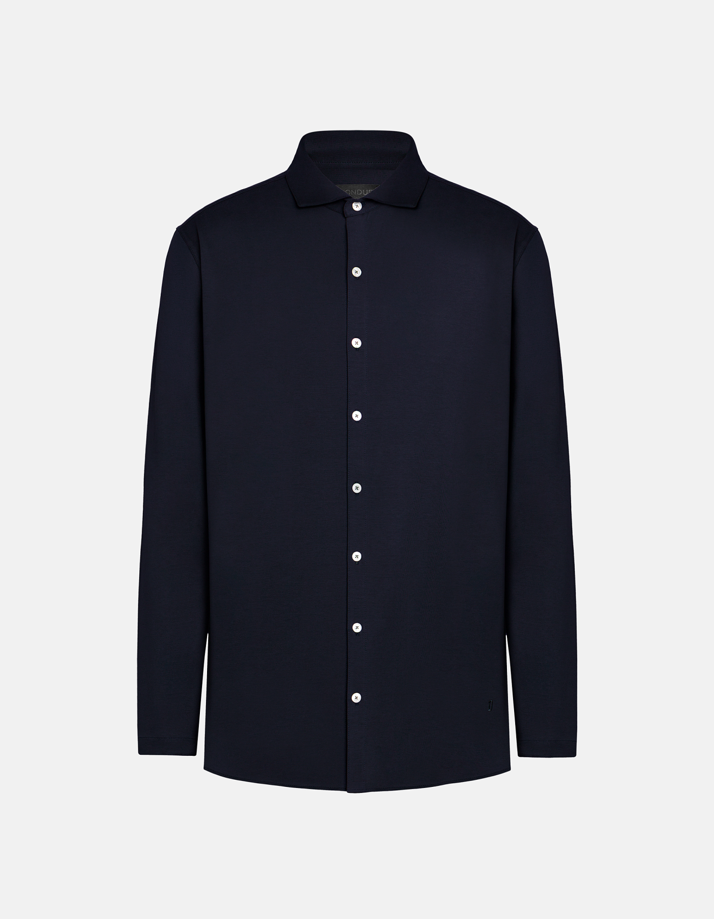 Regular-fit shirt in cotton jersey