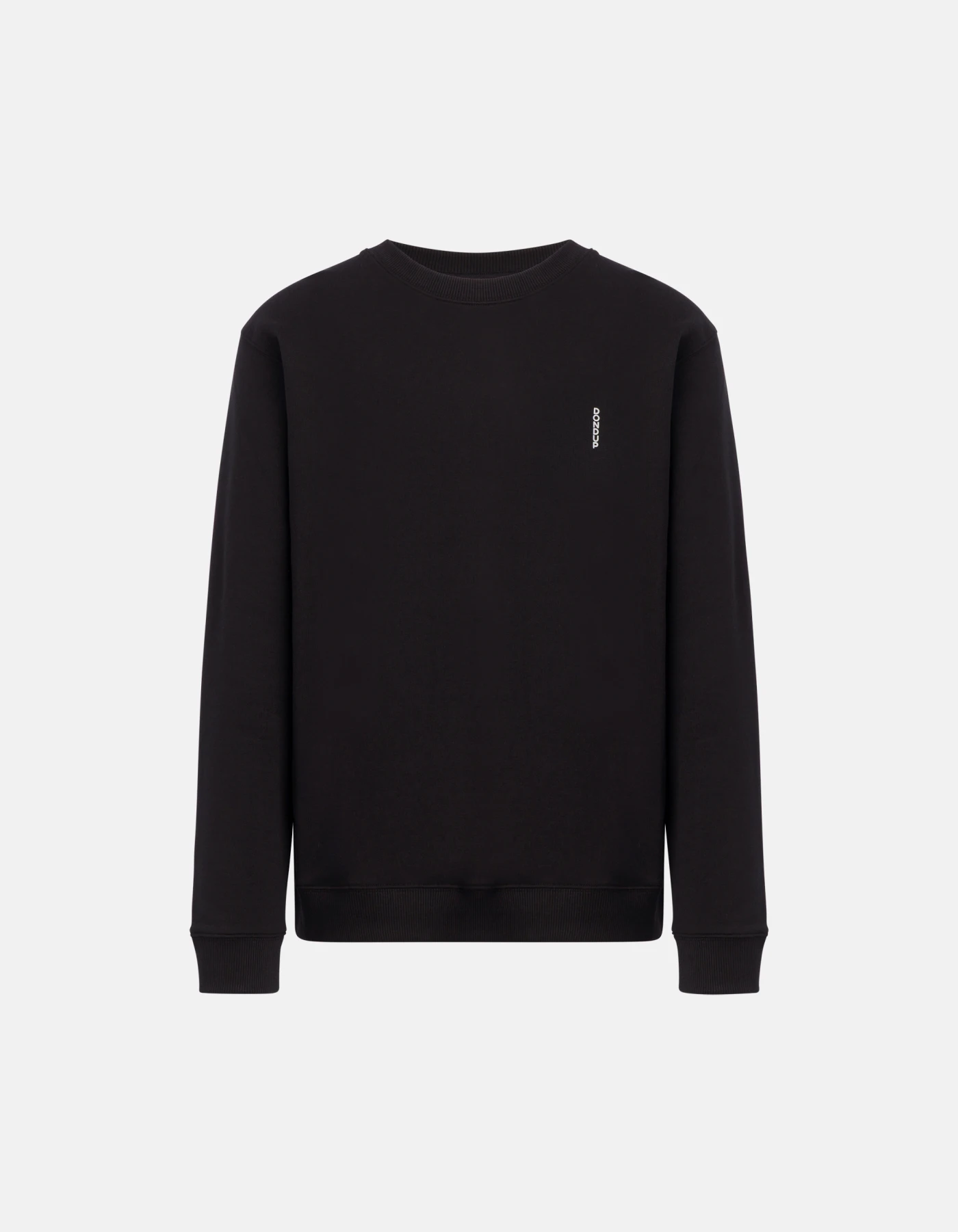 Regular-fit crew-neck cotton sweatshirt