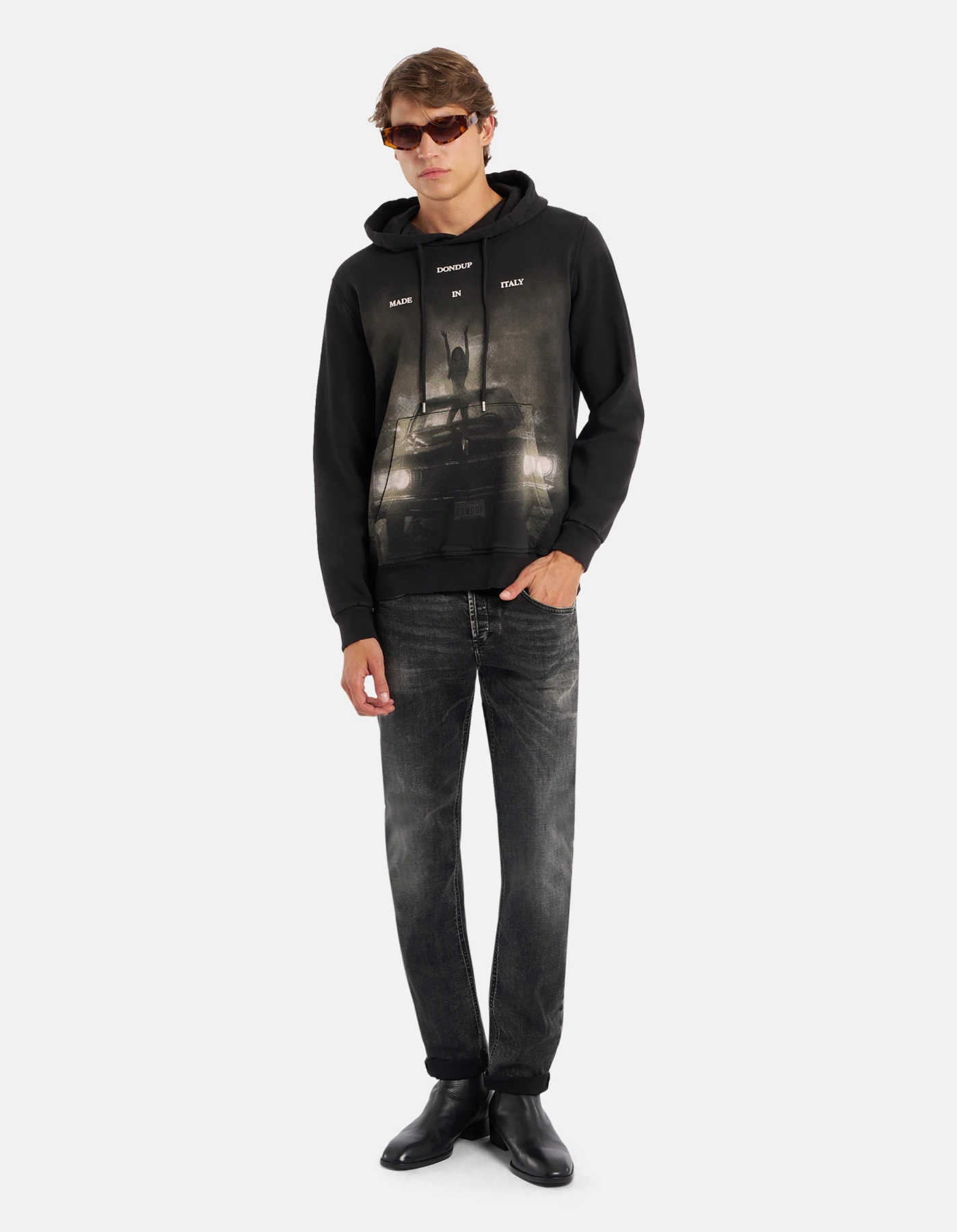 Pullover Dondup Homme - Noir - Modèle 4534423A185230 - Neuf Avec étiquettes