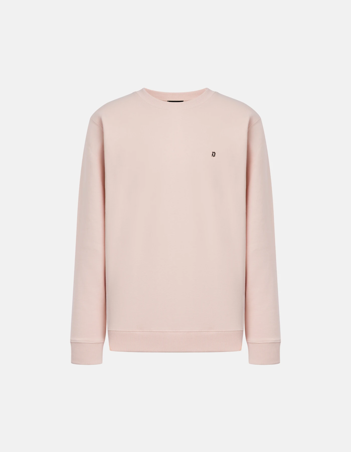 Regular-fit crew-neck cotton sweatshirt