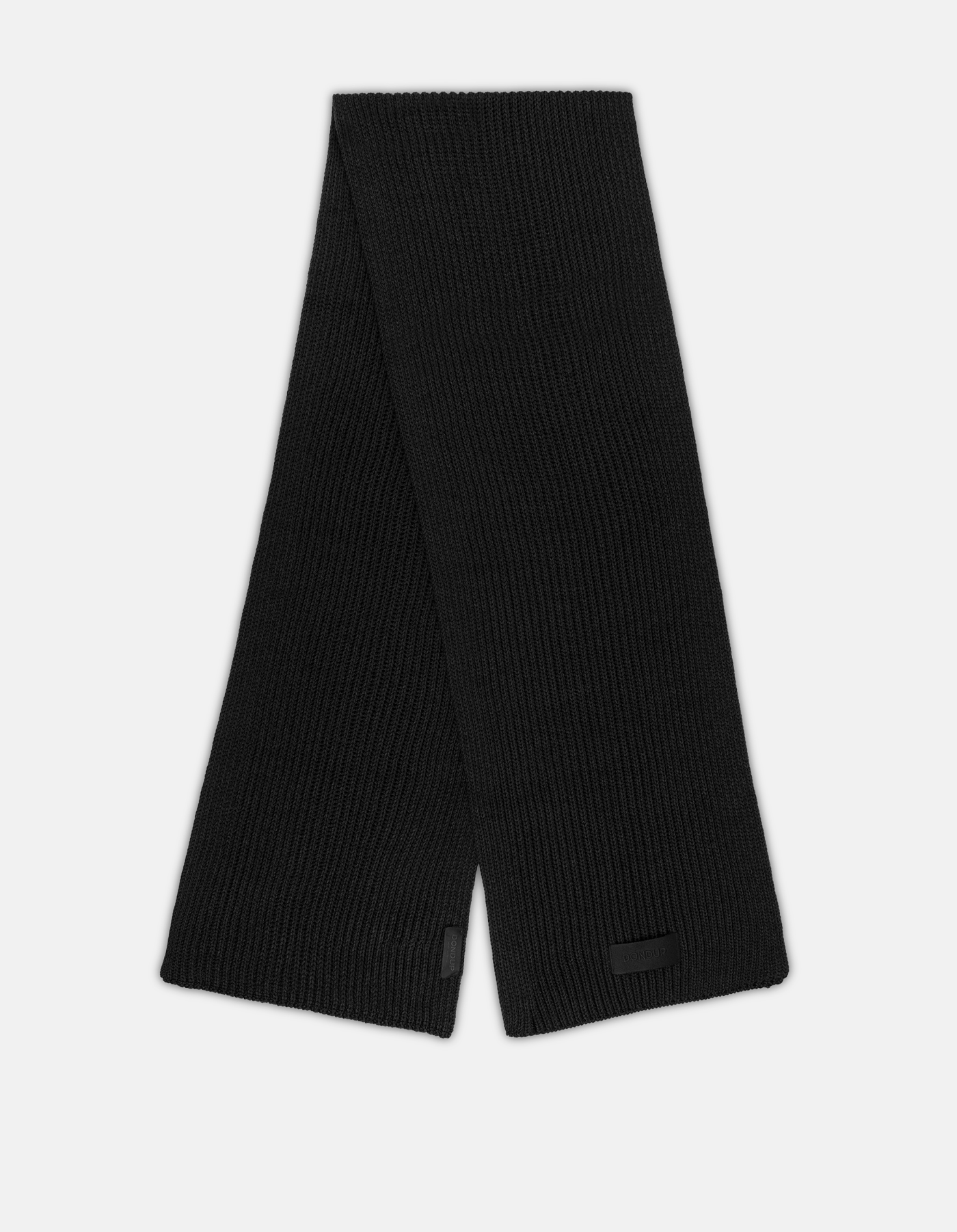 Technical wool scarf