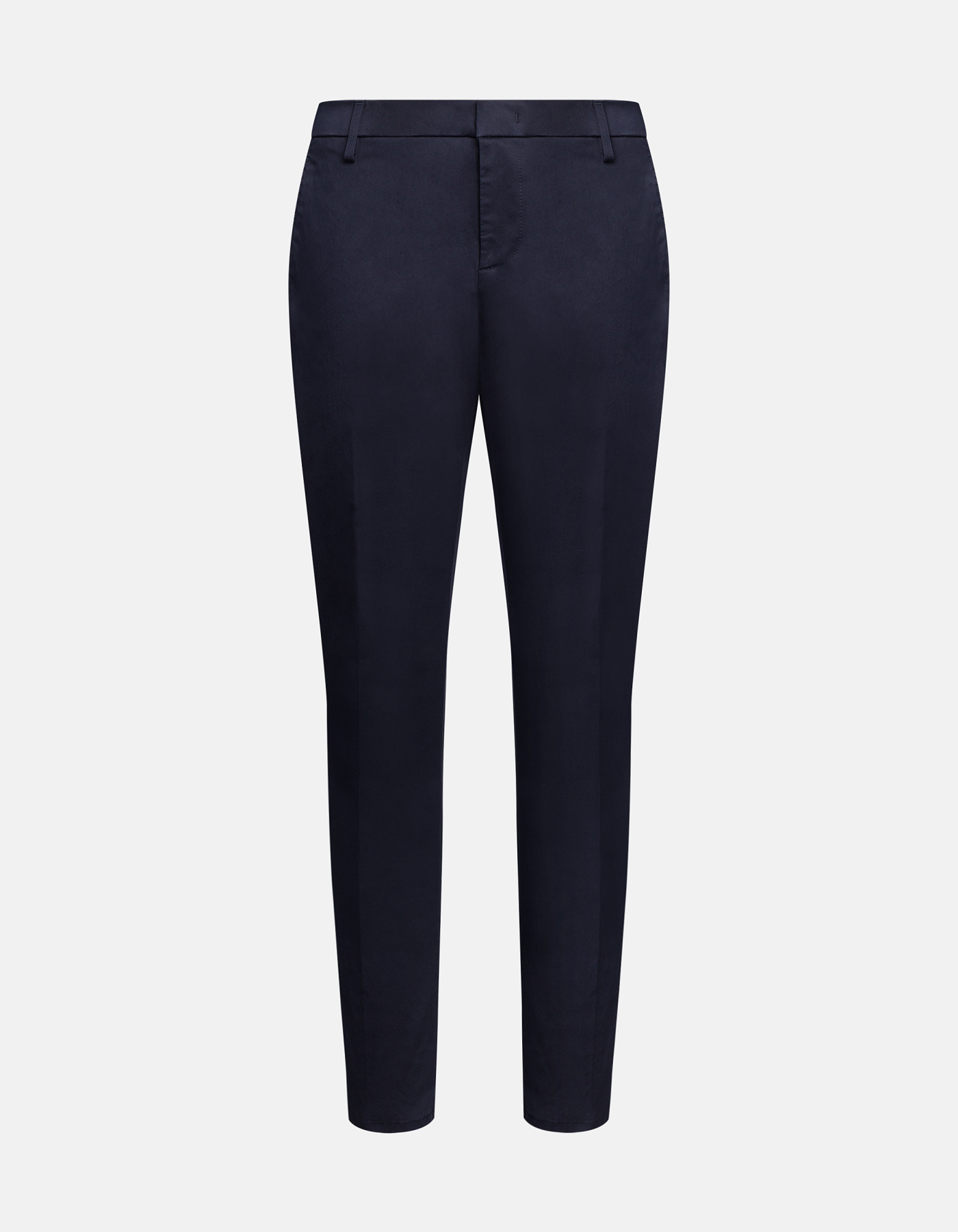 Spiritissimo regular-fit cotton satin trousers