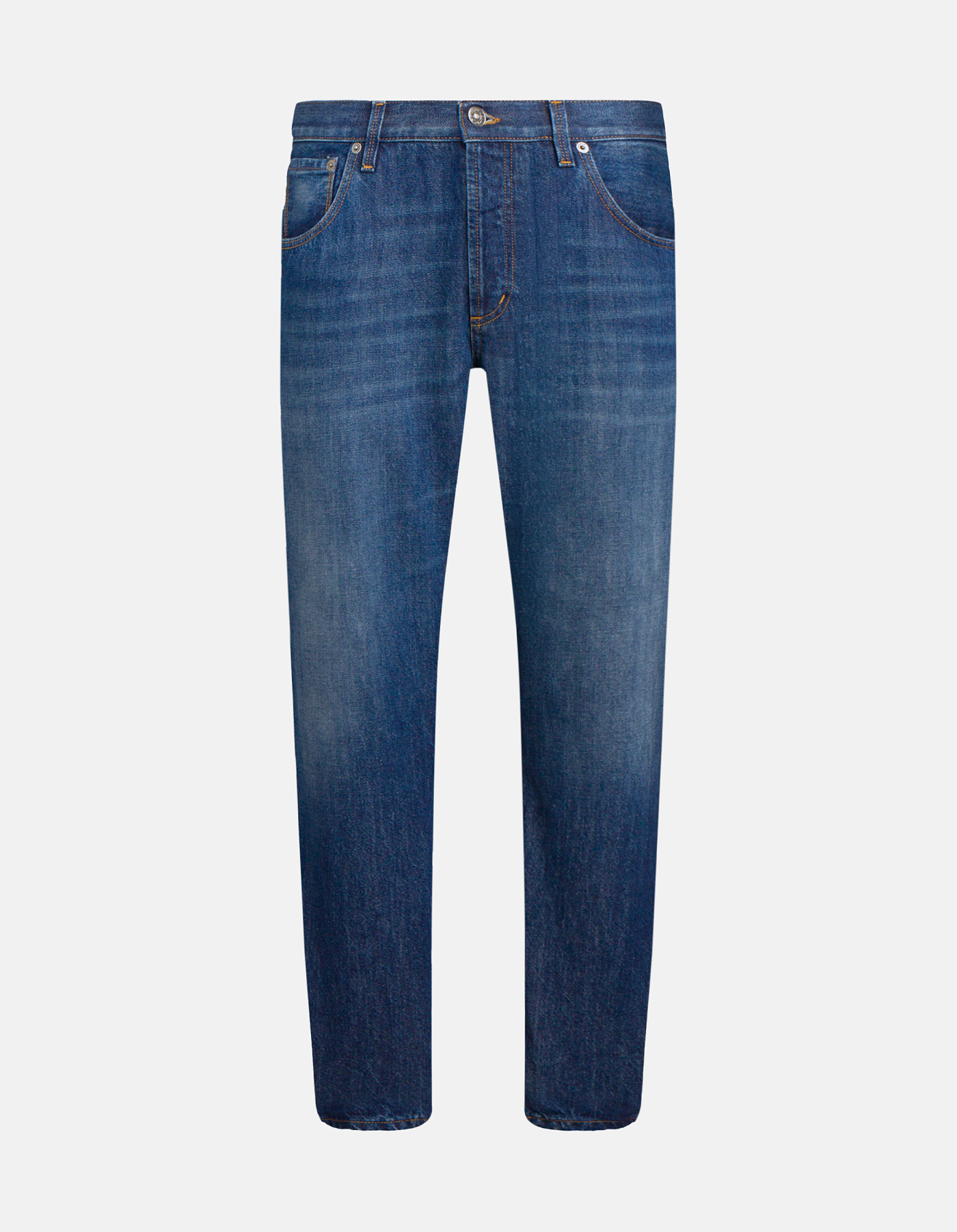 Brighton carrot-cut jeans in rigid denim