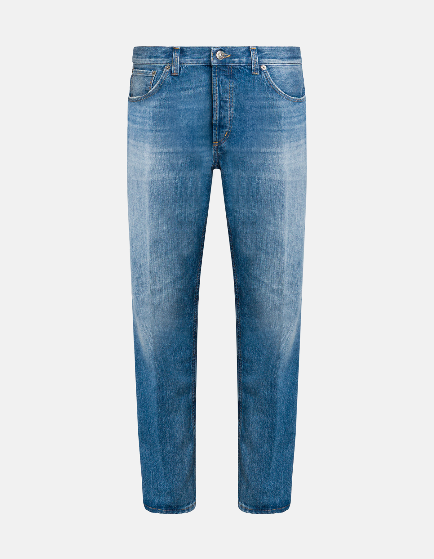 Brighton carrot-cut jeans in rigid denim