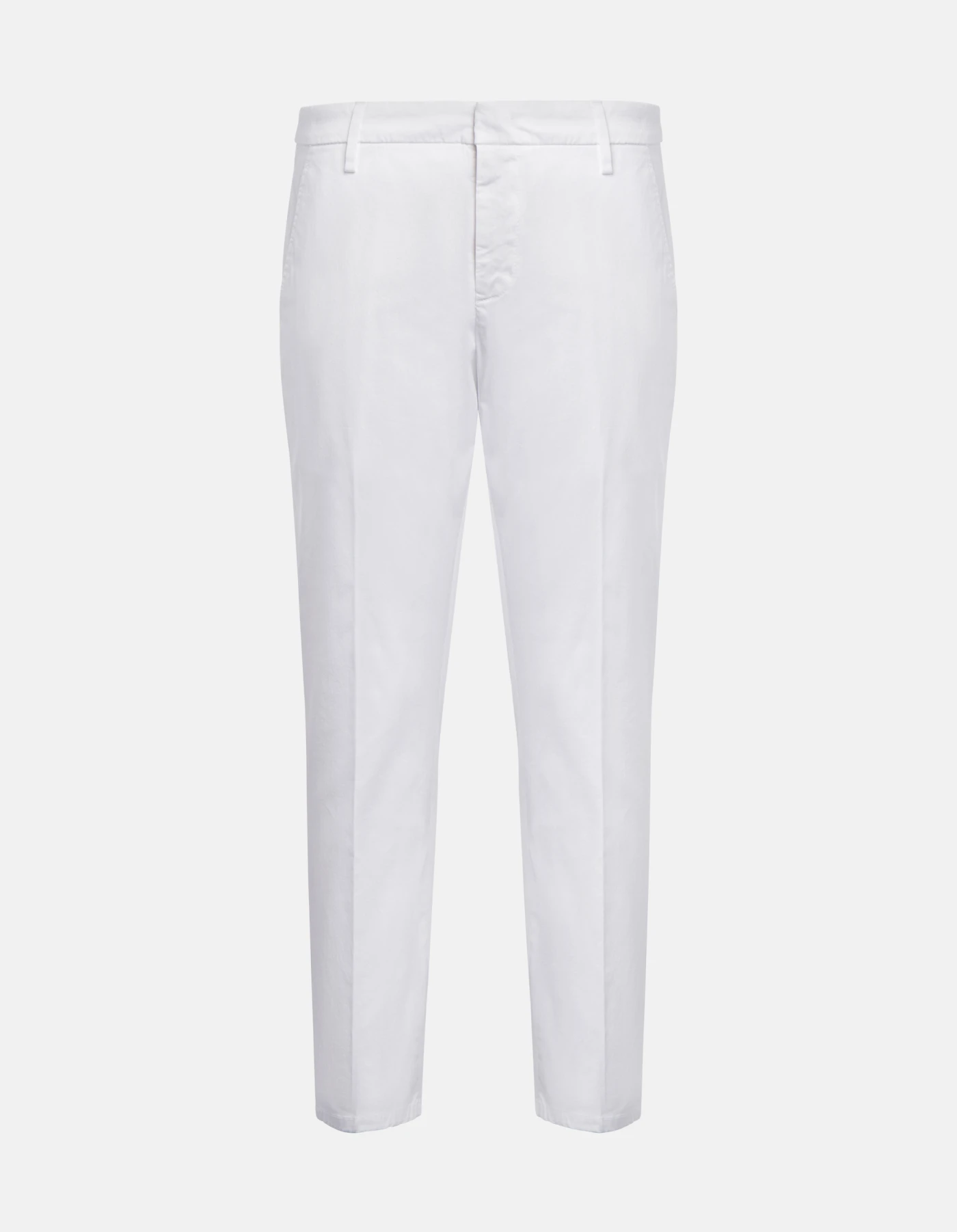Alfredo slim-fit trousers in compact gabardine