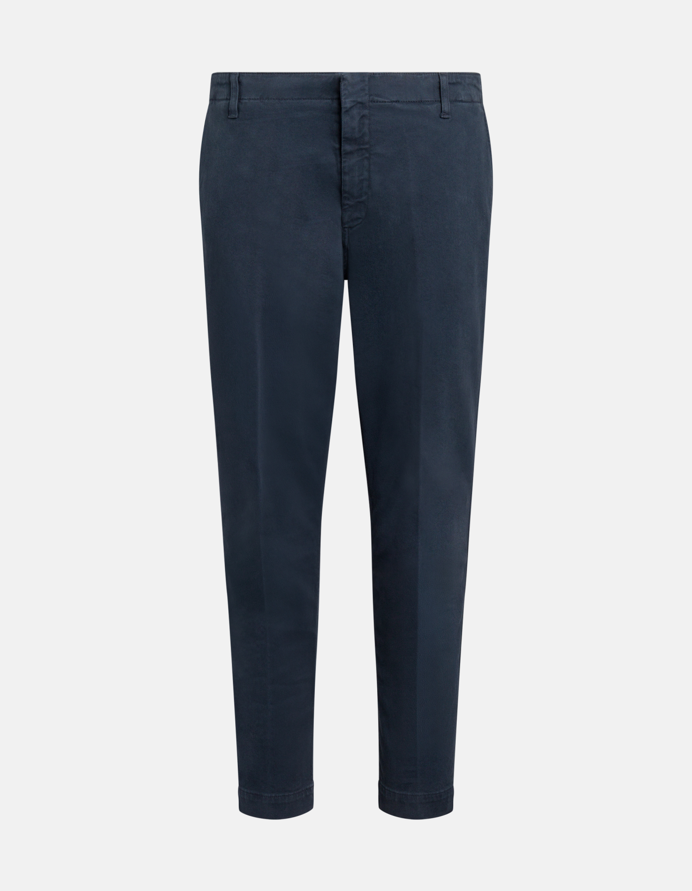 Zyan carrot trousers in bull denim cotton and lyocell