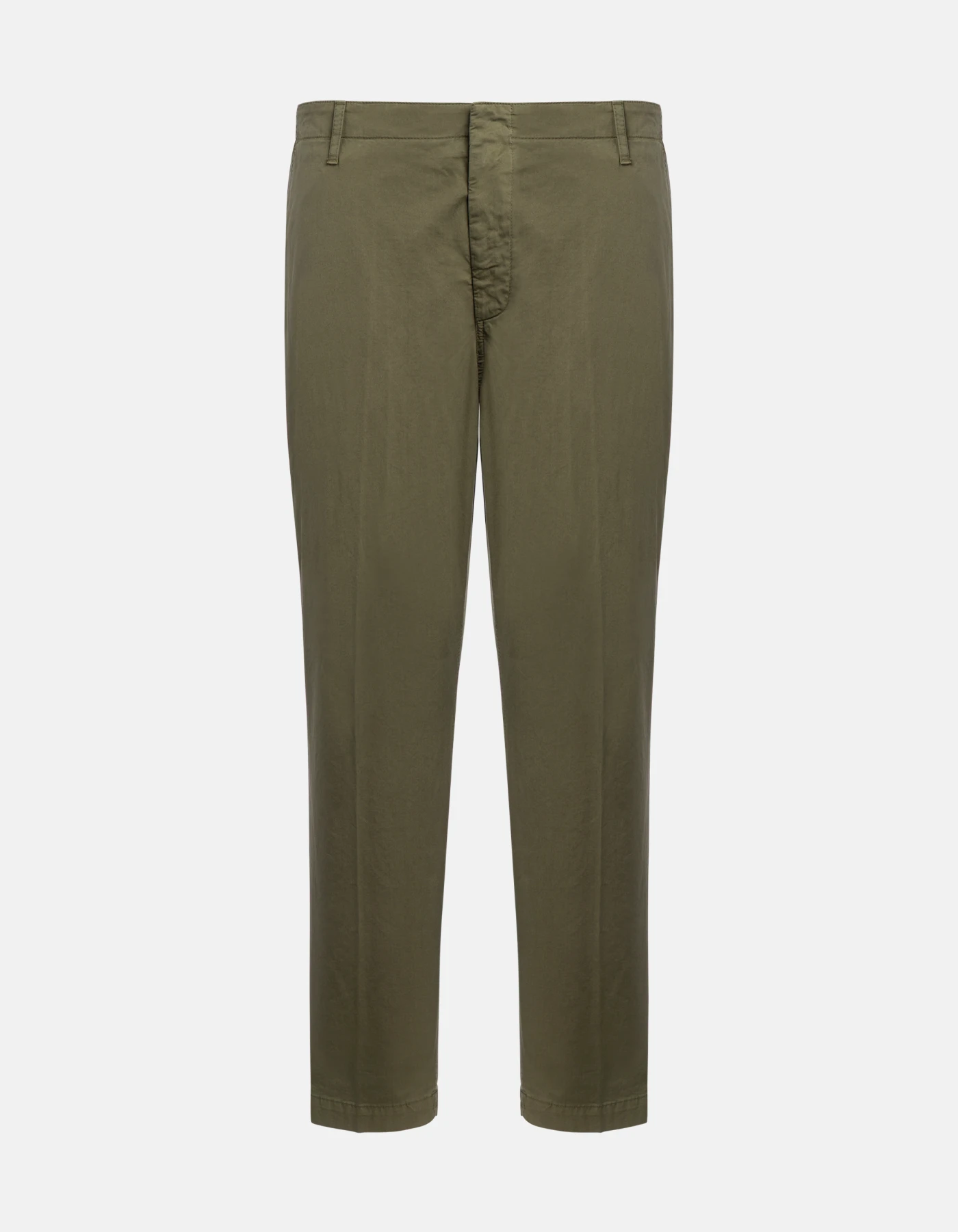 Zyan carrot-cut trousers in lightweight gabardine