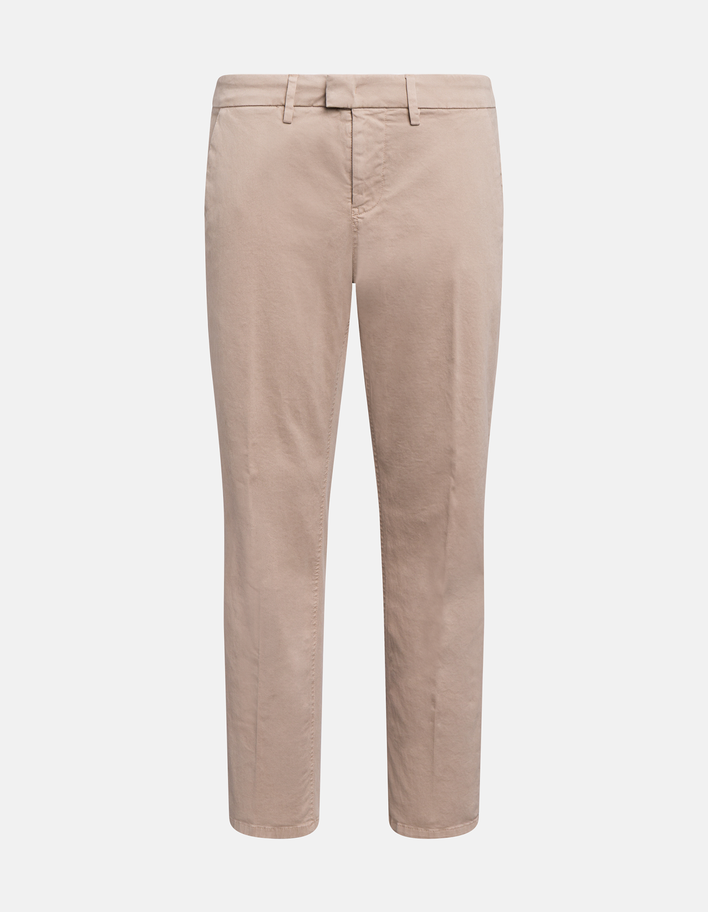 Hose Pablo in normaler Passform aus Gabardine mit warmer Haptik