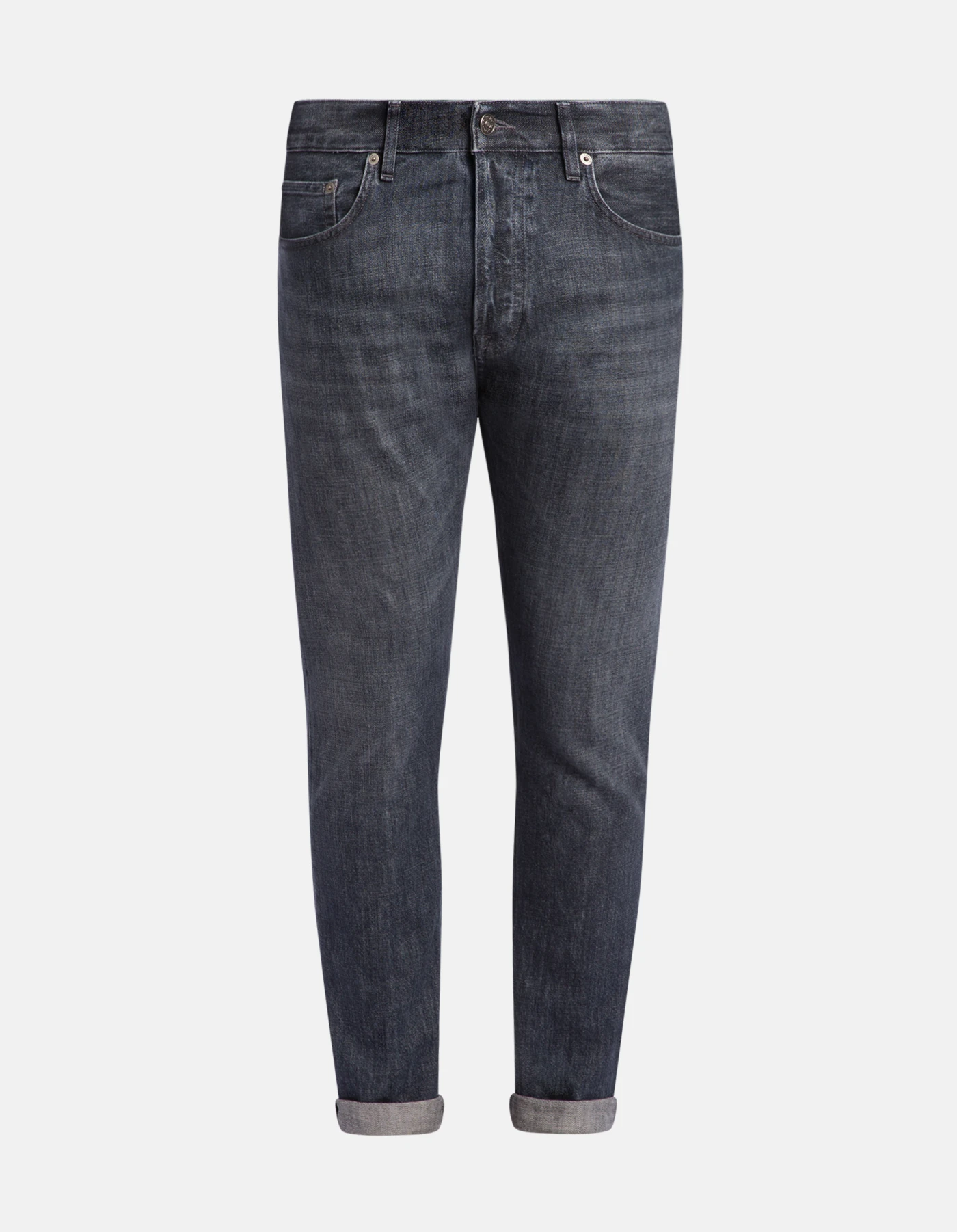 Jeans Icon regular in denim fisso riciclato