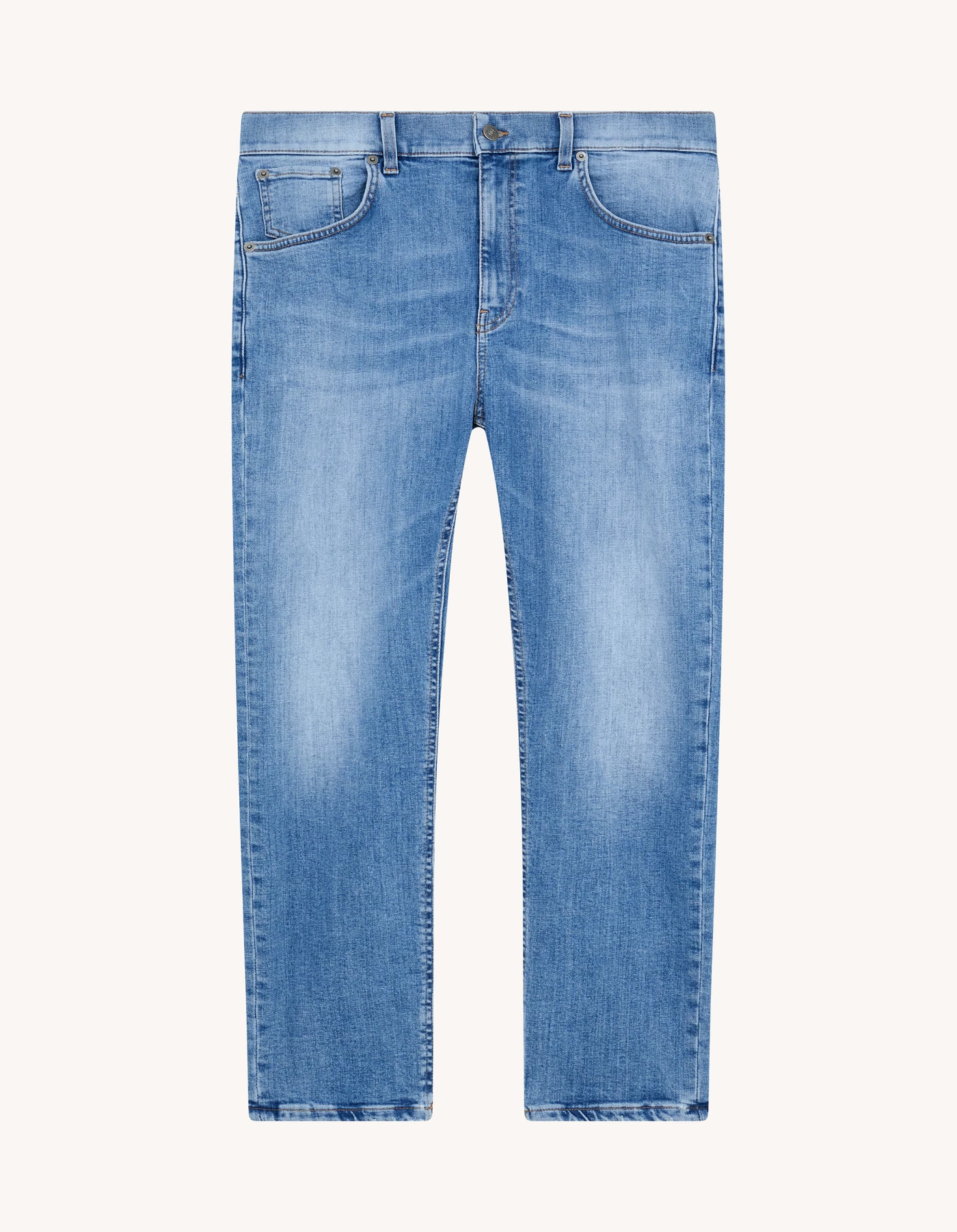 Alex super skinny jeans in stretch denim for men, blue | Dondup