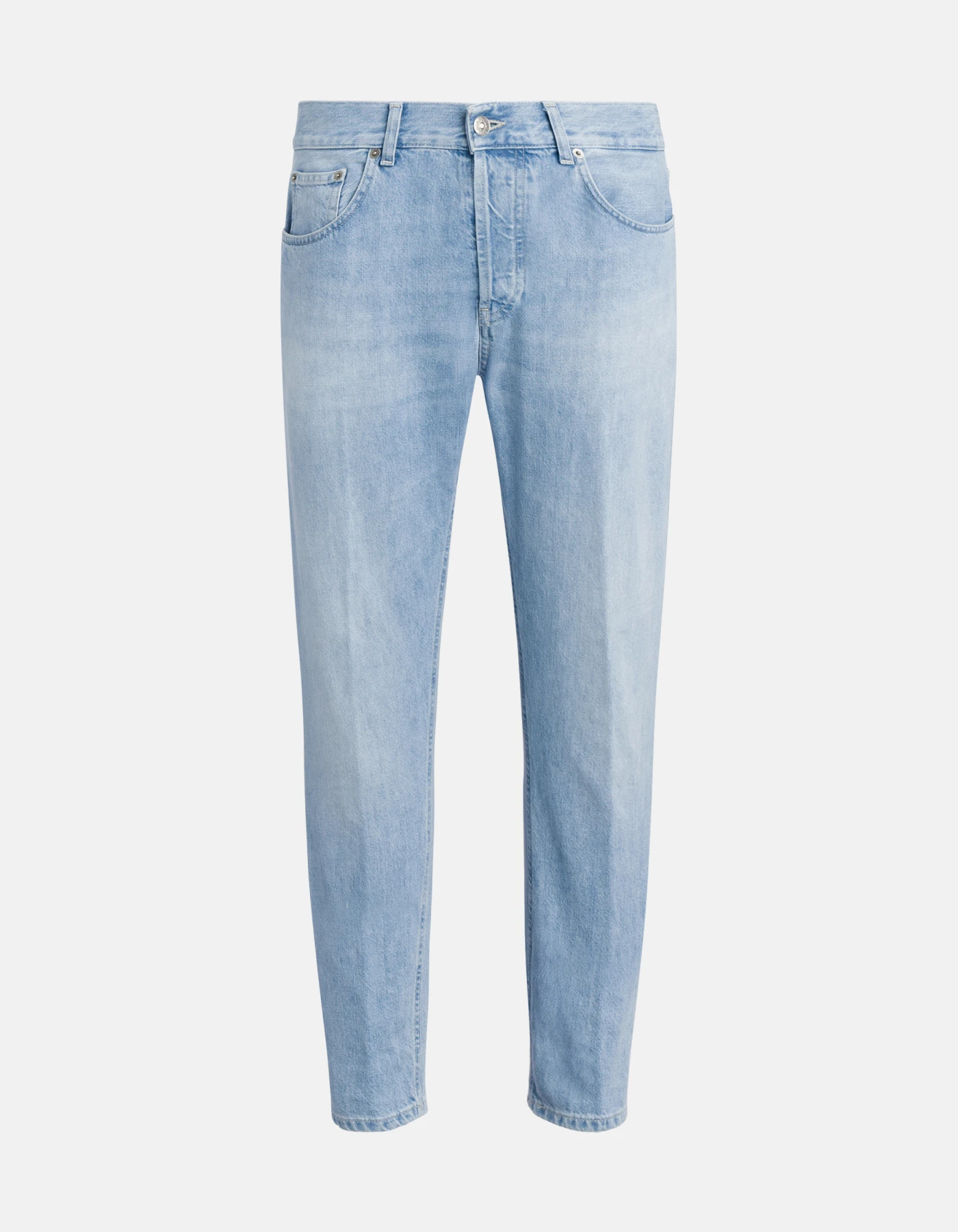 Dian carrot-cut jeans in rigid denim
