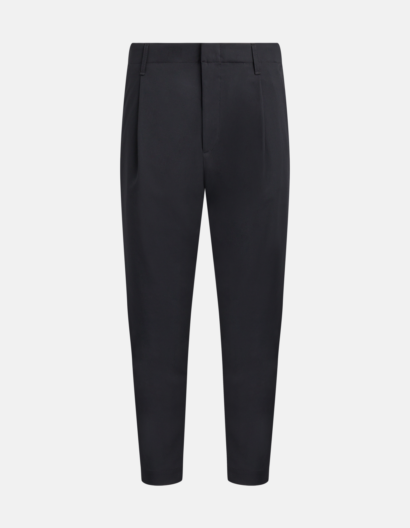 Ben carrot trousers in technical poplin