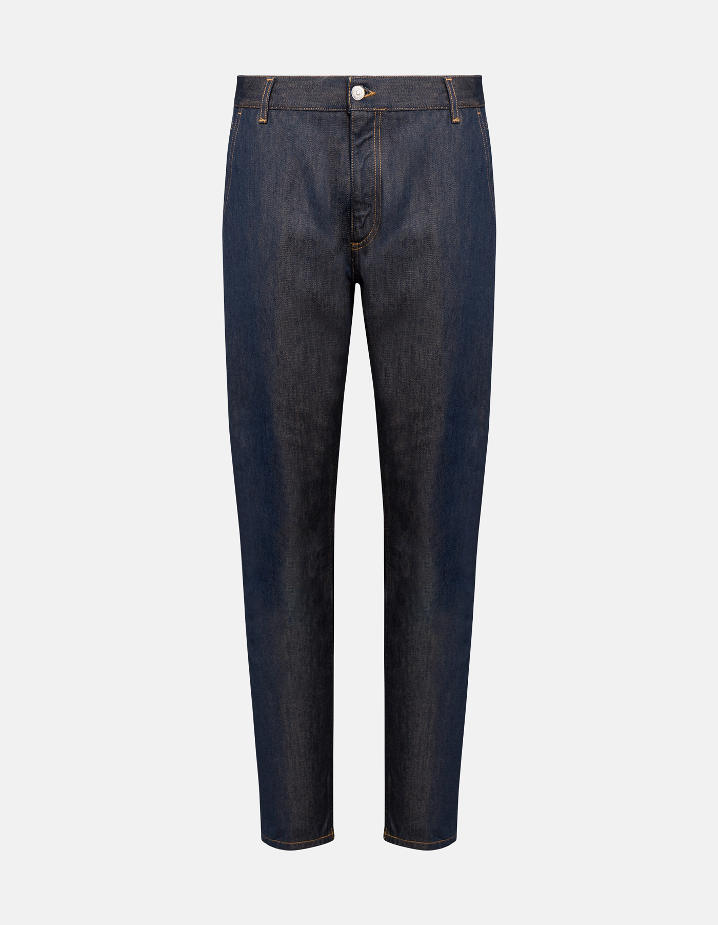 Jeff carrot jeans in responsible rigid denim