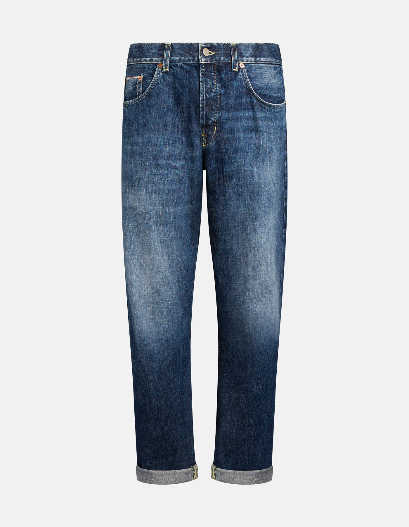 Bray regular-fit jeans in rigid selvedge denim