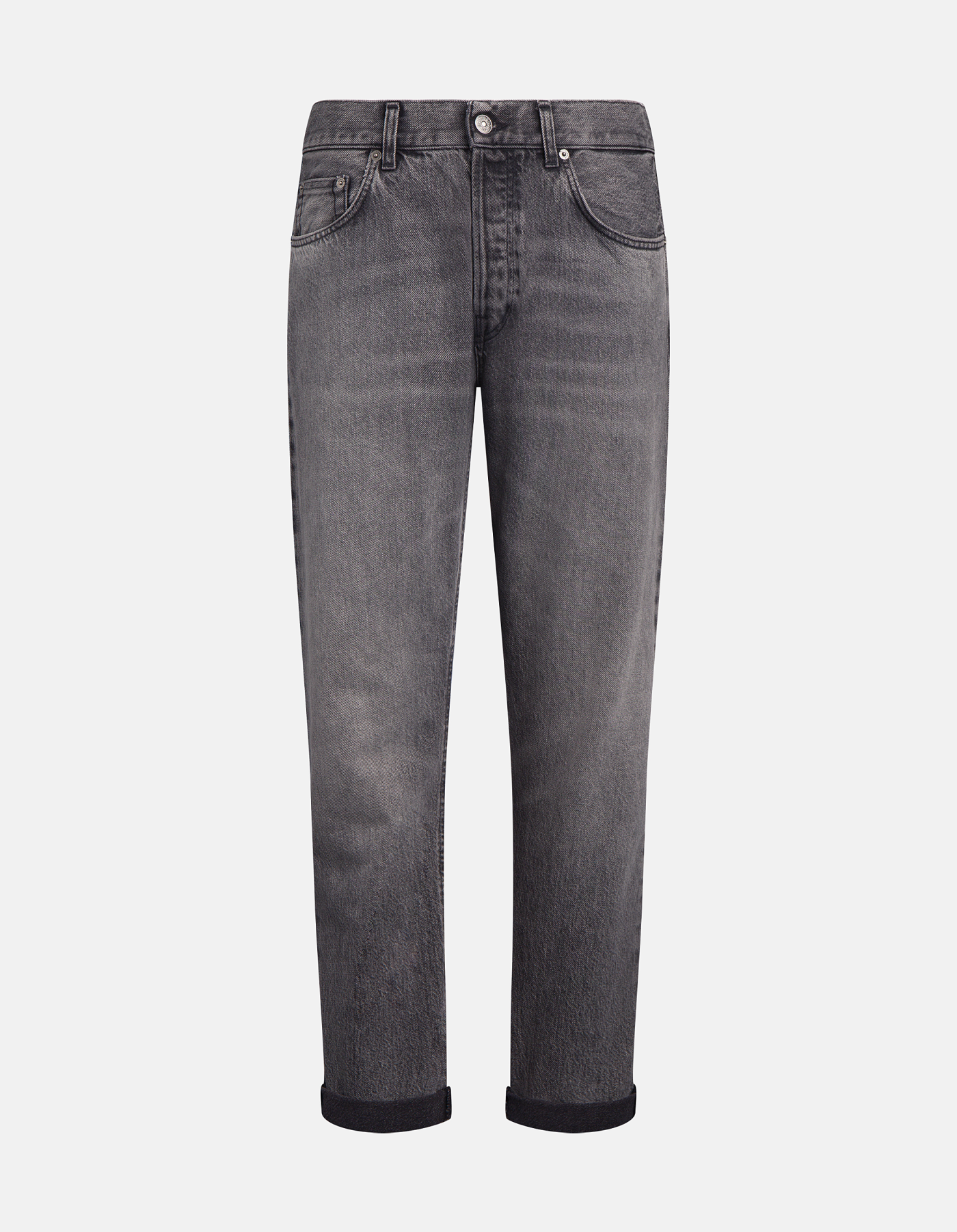 Bray regular-fit jeans in sustainable rigid denim